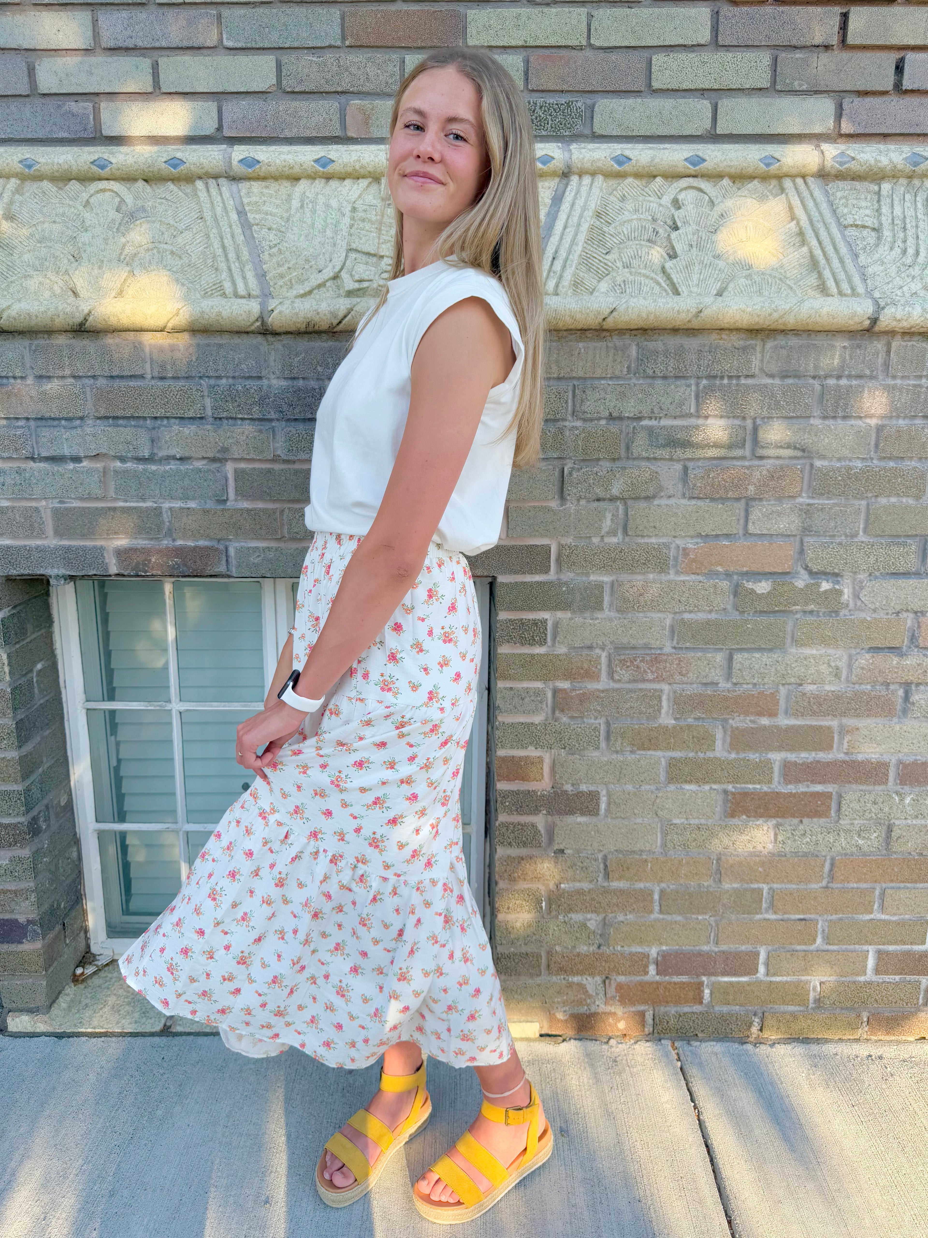 Blossom Belle Floral Skirt
