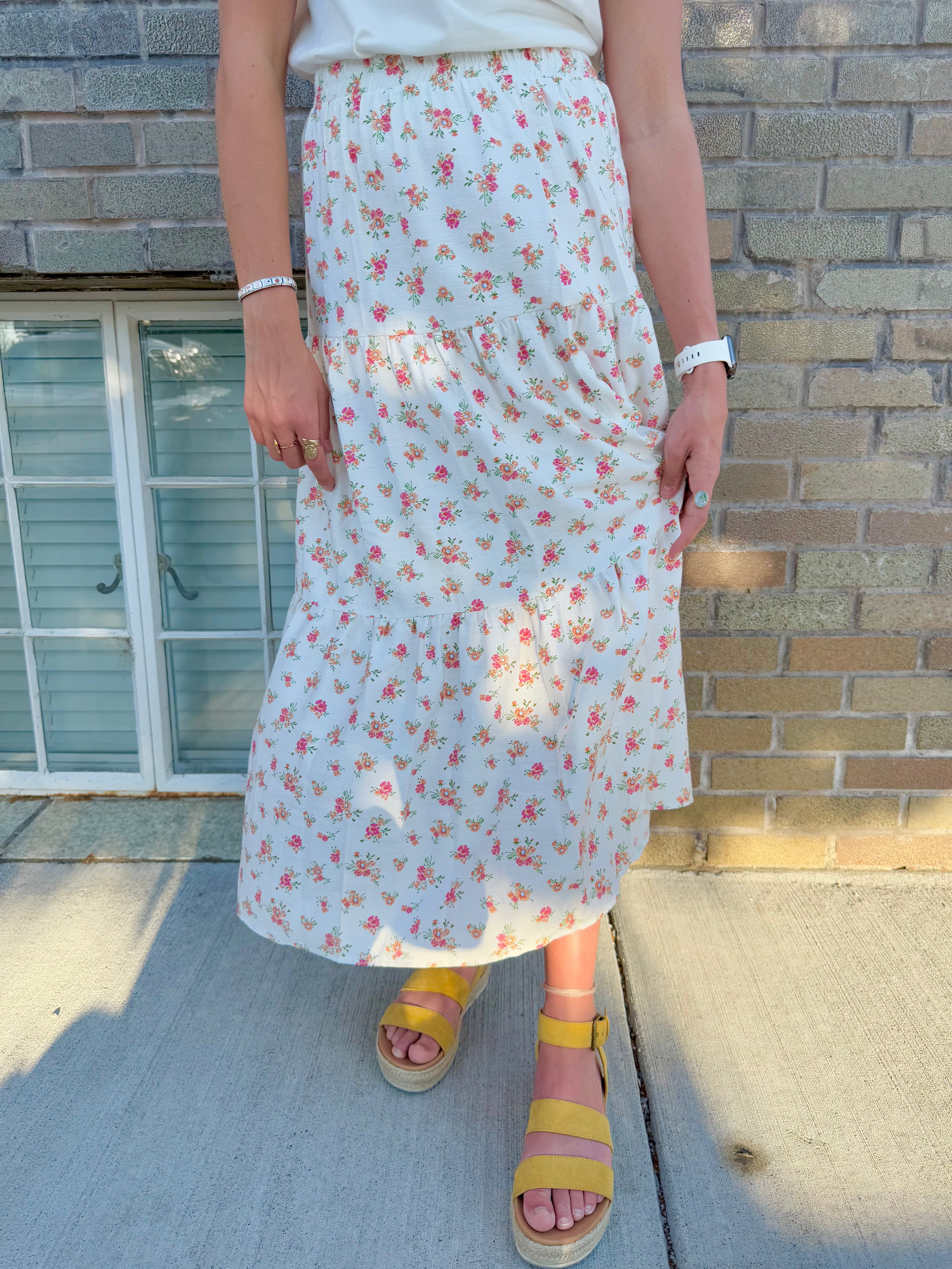 Blossom Belle Floral Skirt