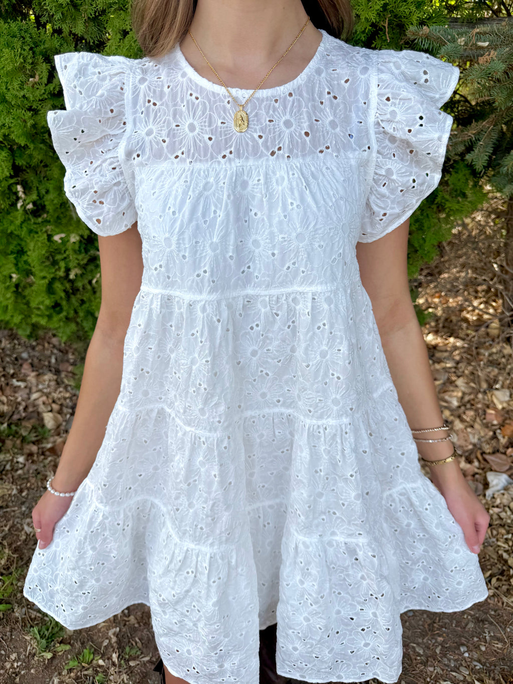 Day Tripper Ivory Dress