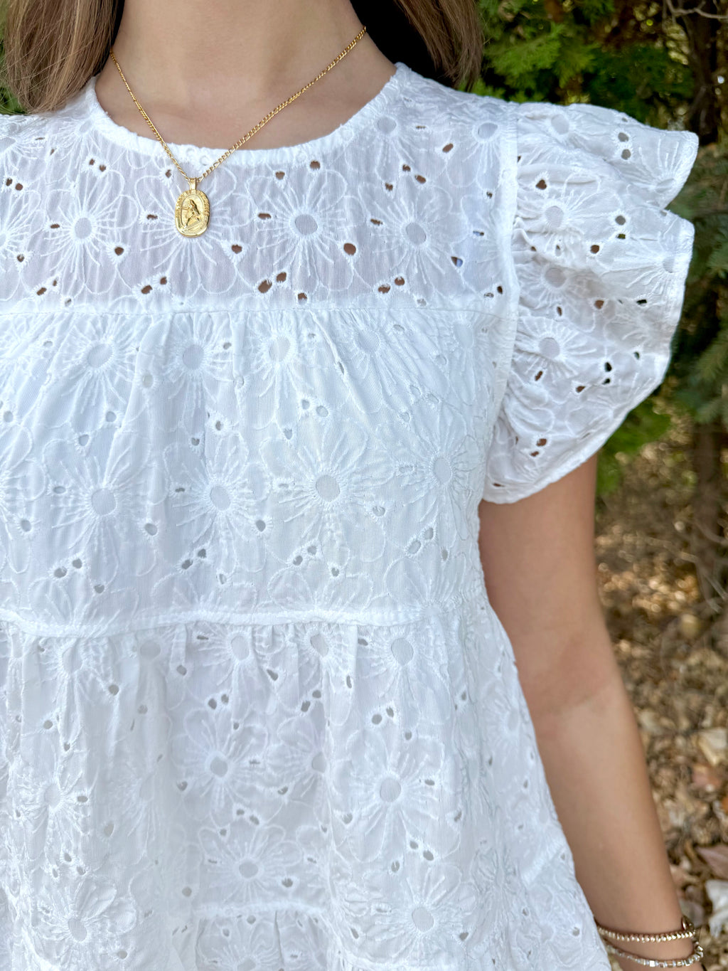 Day Tripper Ivory Dress