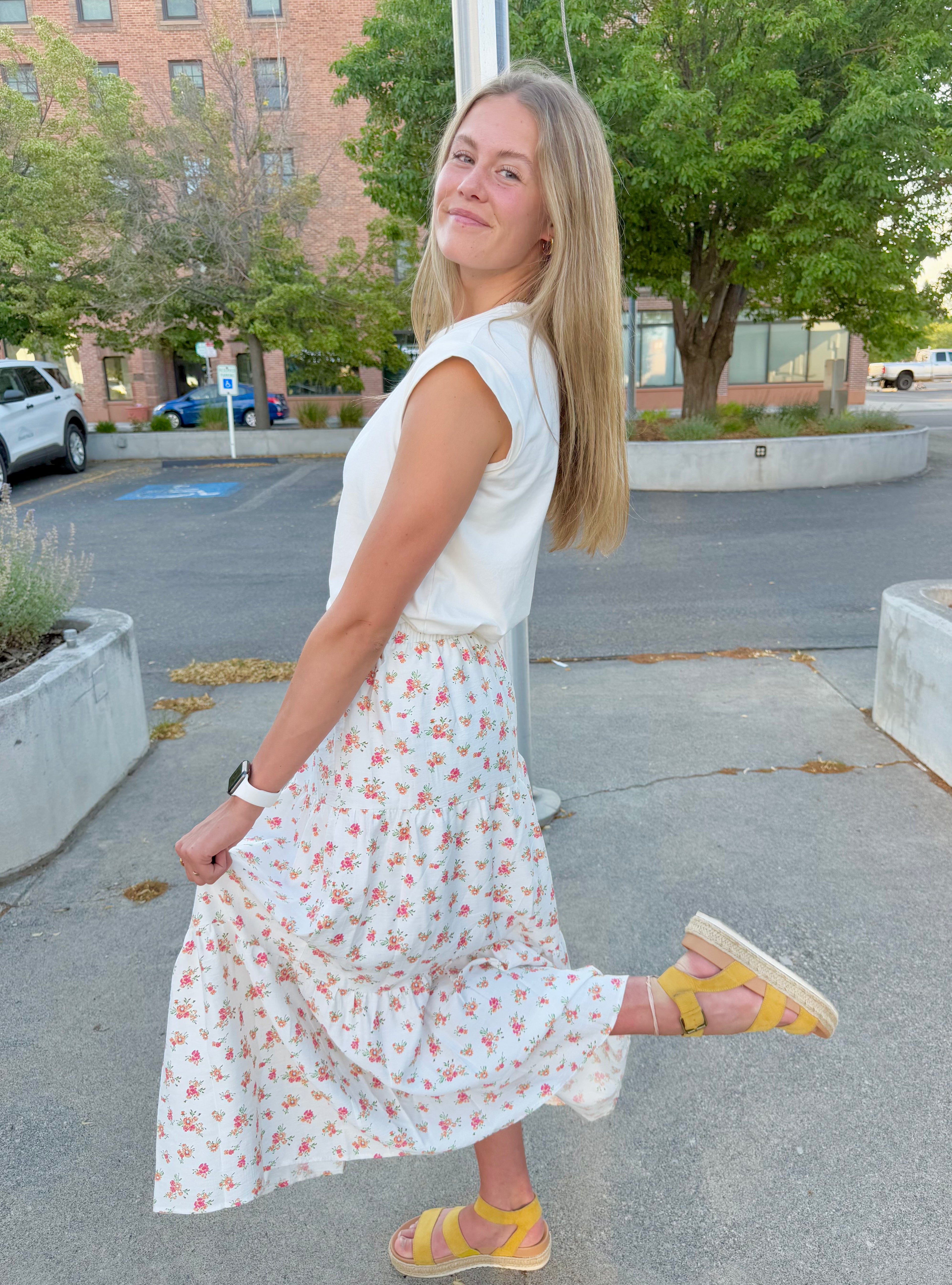 Blossom Belle Floral Skirt
