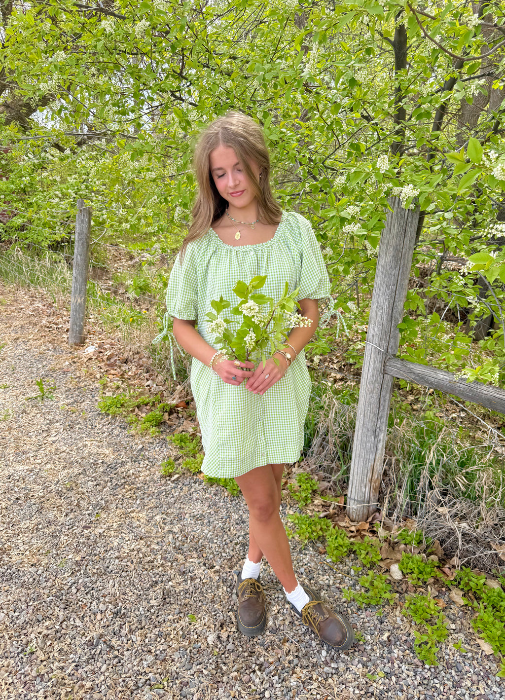 Britta Gingham Dress