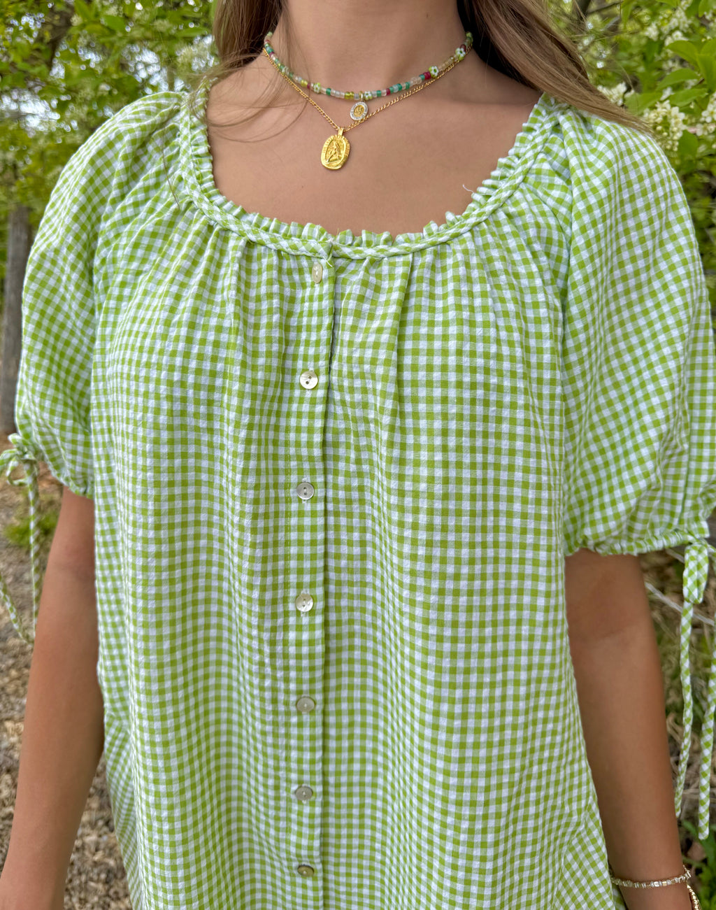 Britta Gingham Dress