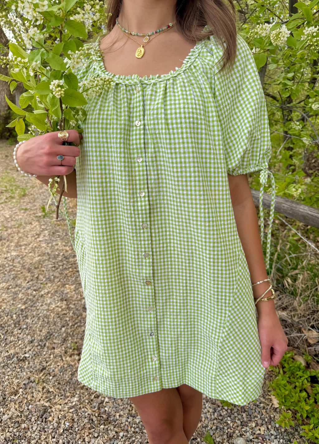 Britta Gingham Dress
