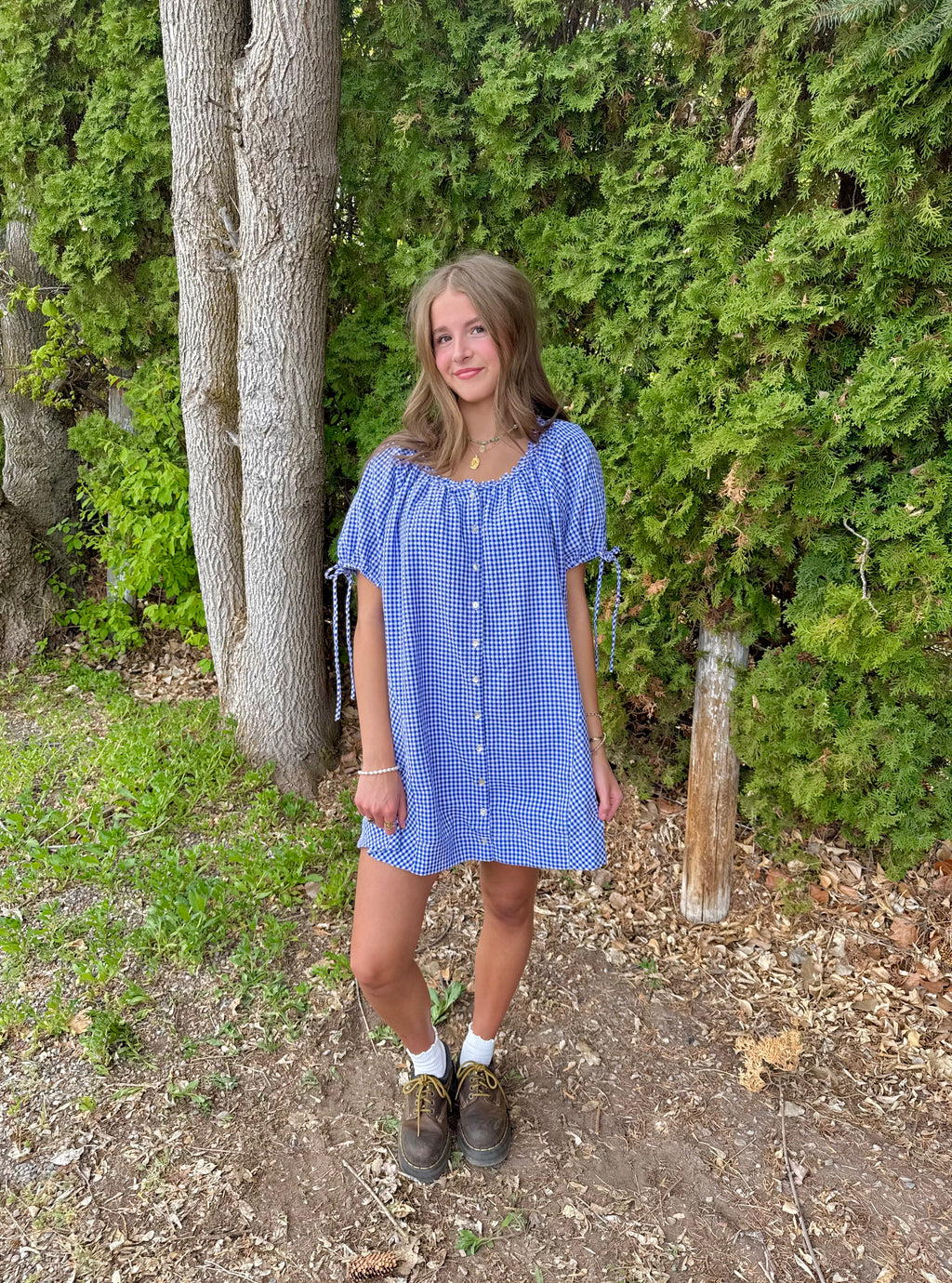 Britta Gingham Dress