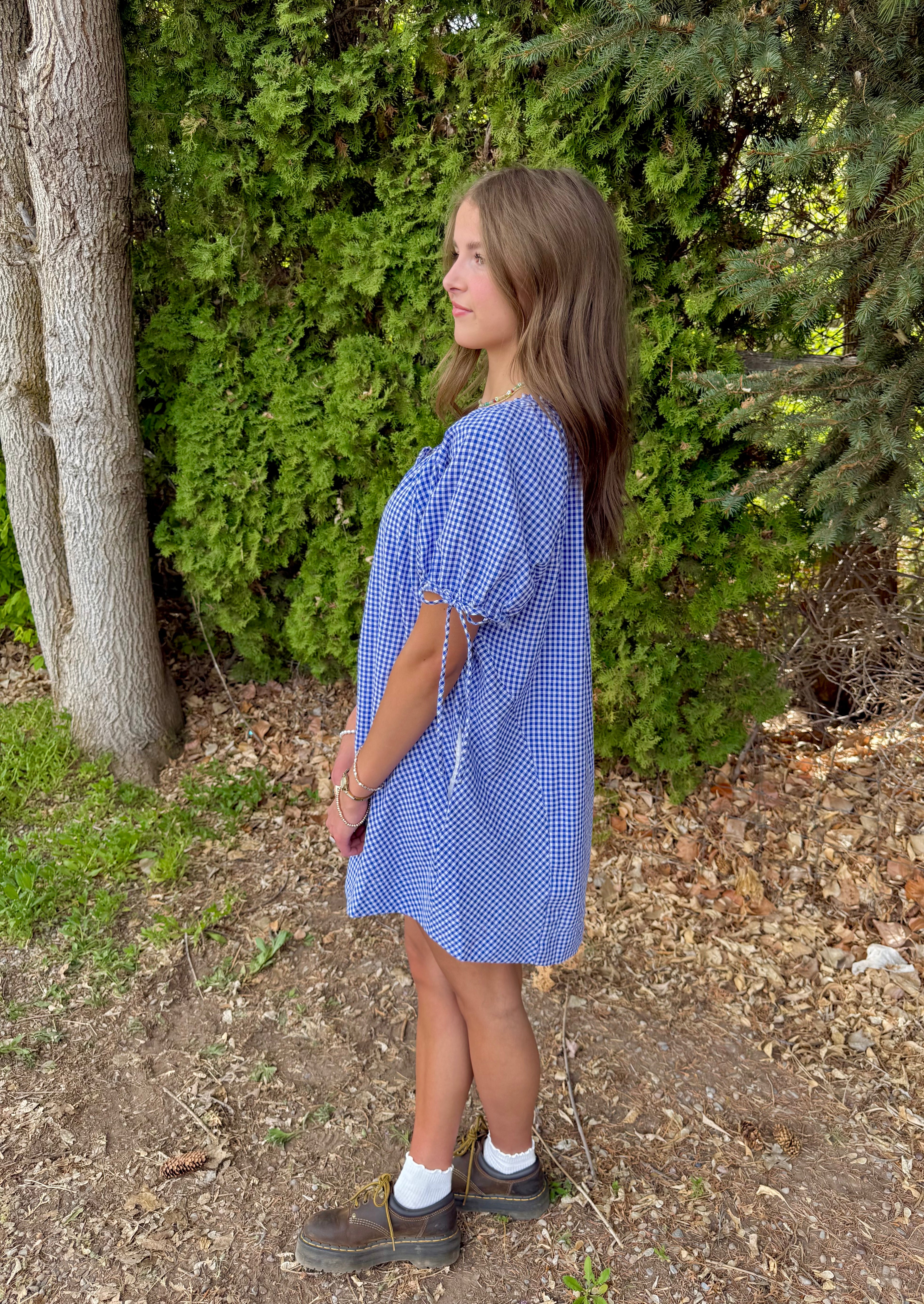 Britta Gingham Dress