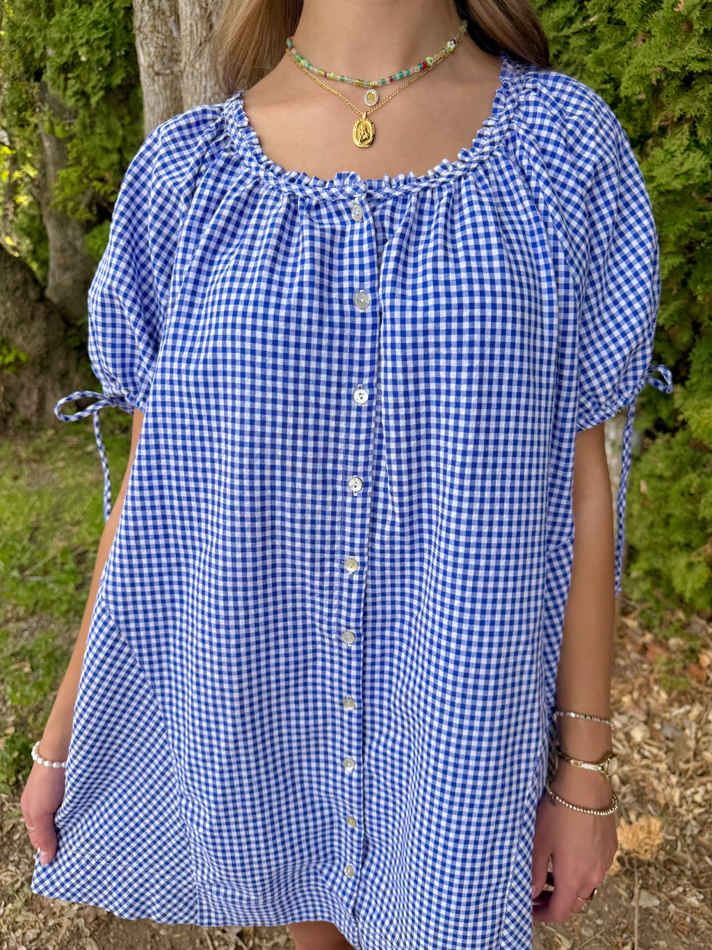 Britta Gingham Dress
