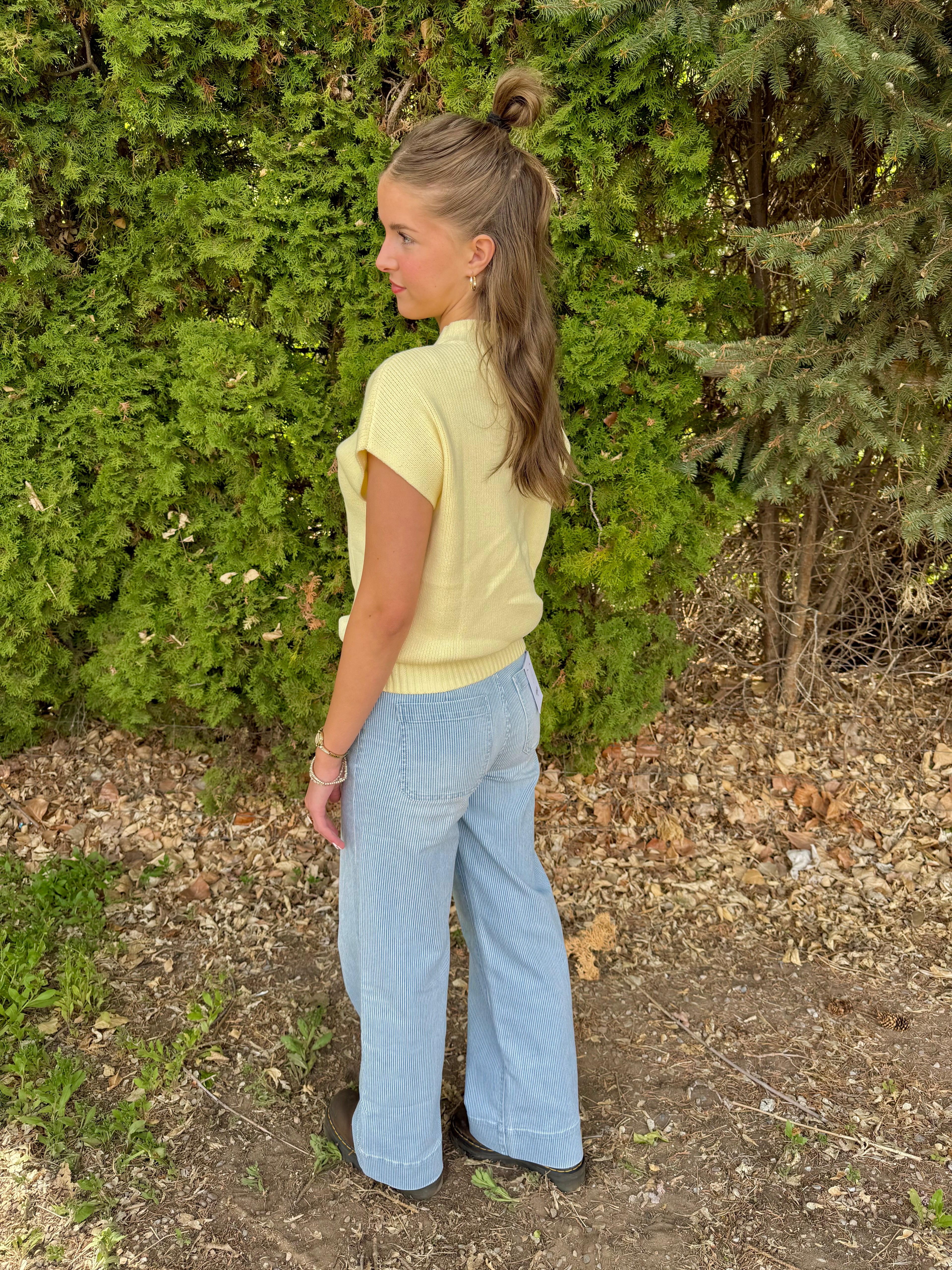 Eclipse Striped Denim
