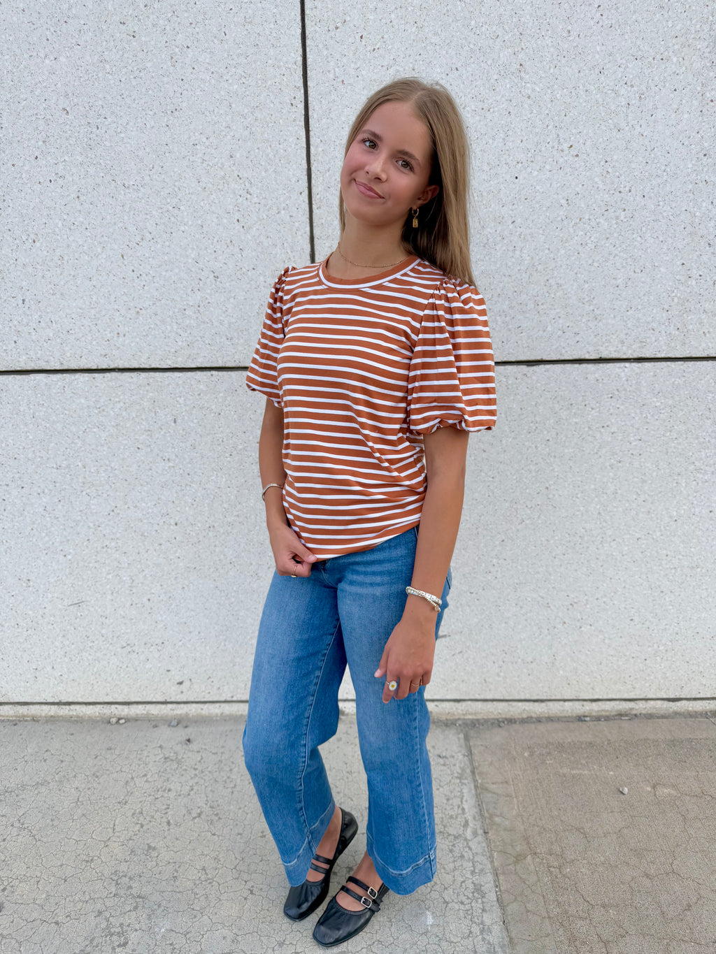 Corrie Striped Top