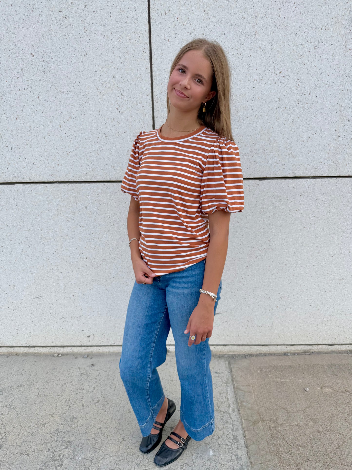 Corrie Striped Top