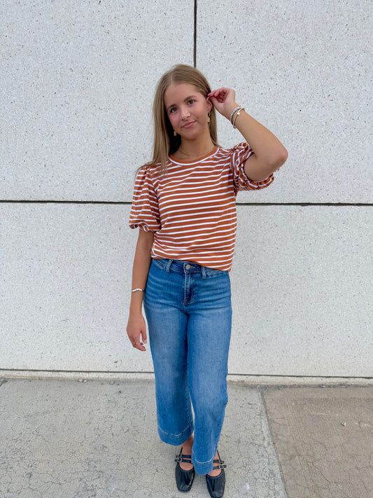Corrie Striped Top