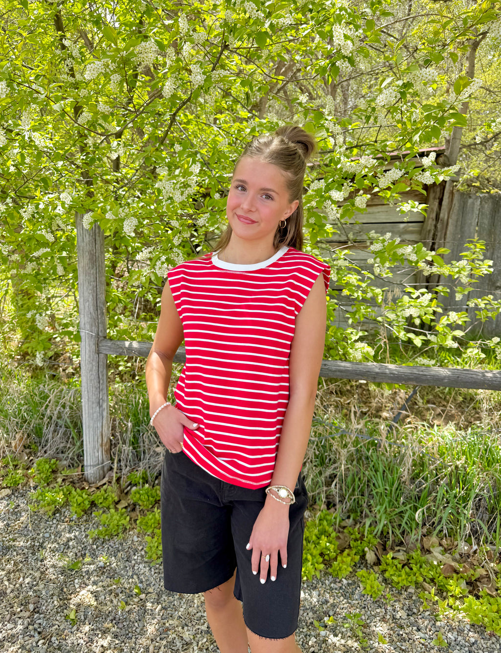 Jodie Striped Top