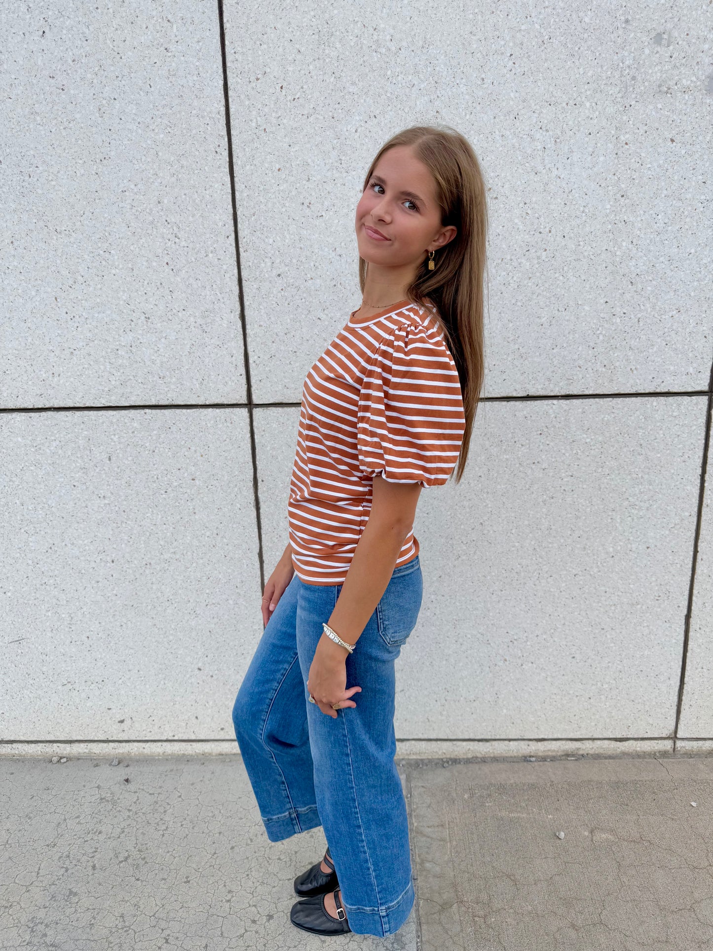 Corrie Striped Top