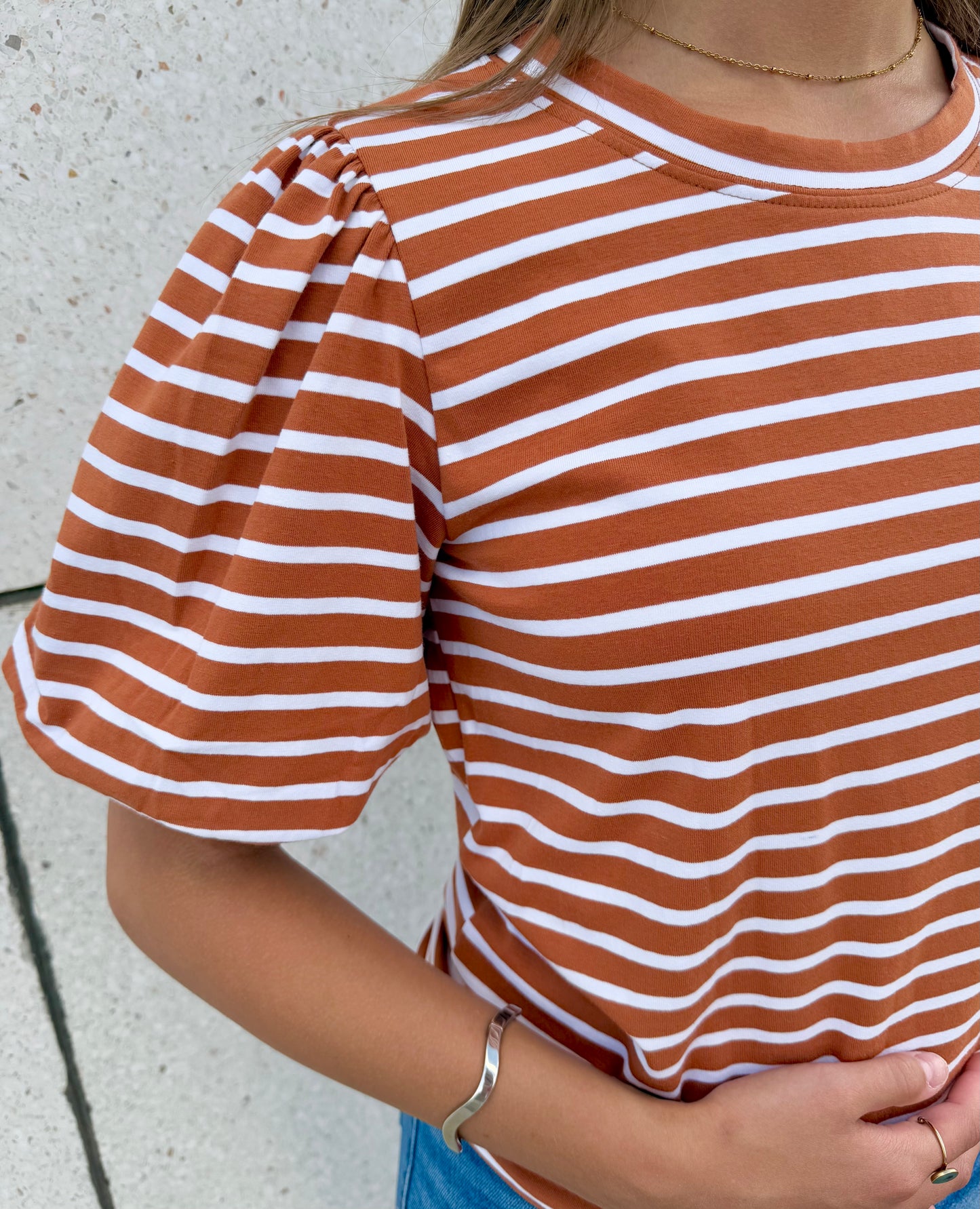 Corrie Striped Top