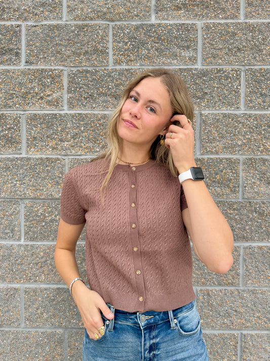 Rowan Cable Cardigan