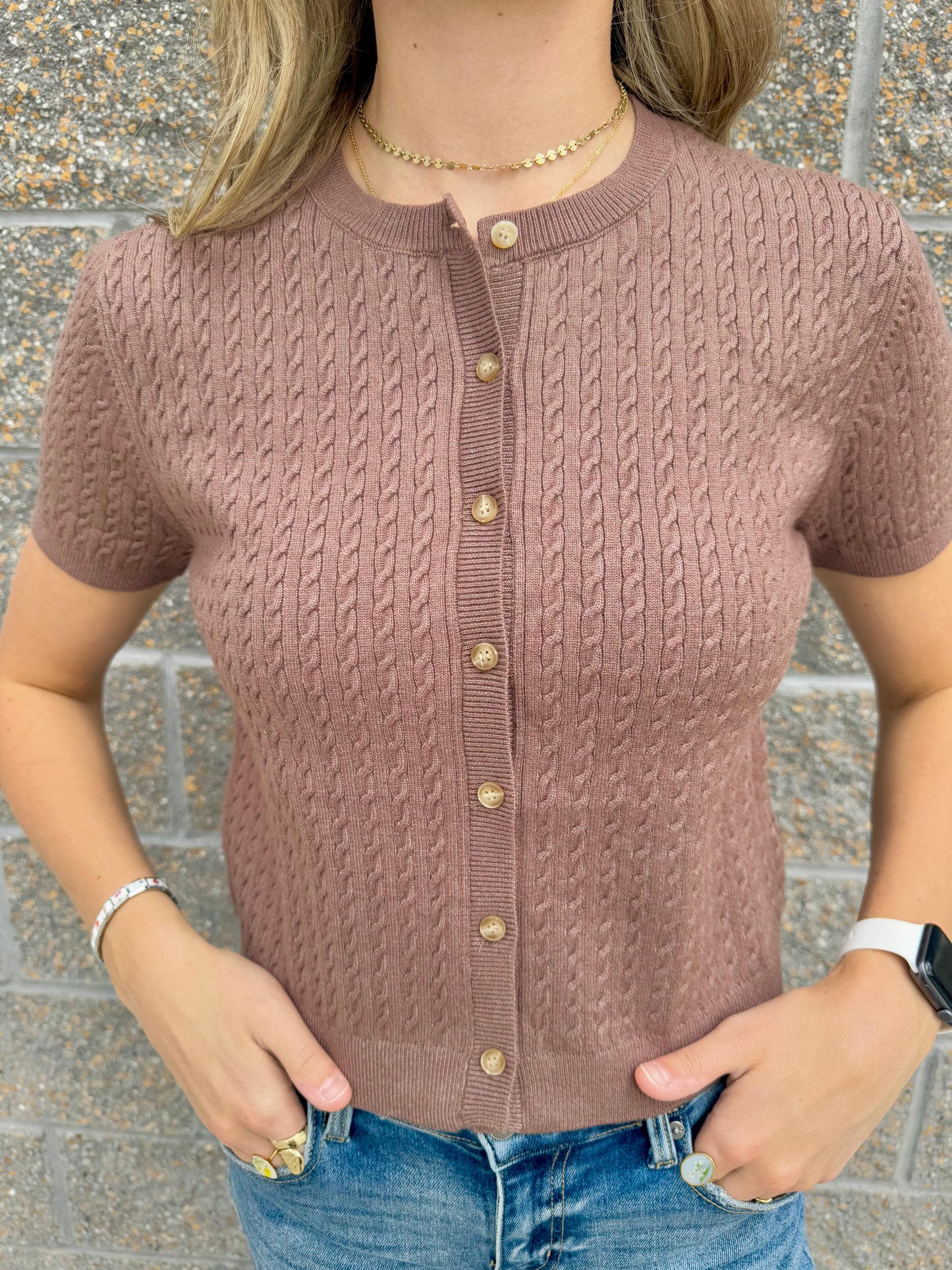 Rowan Cable Cardigan