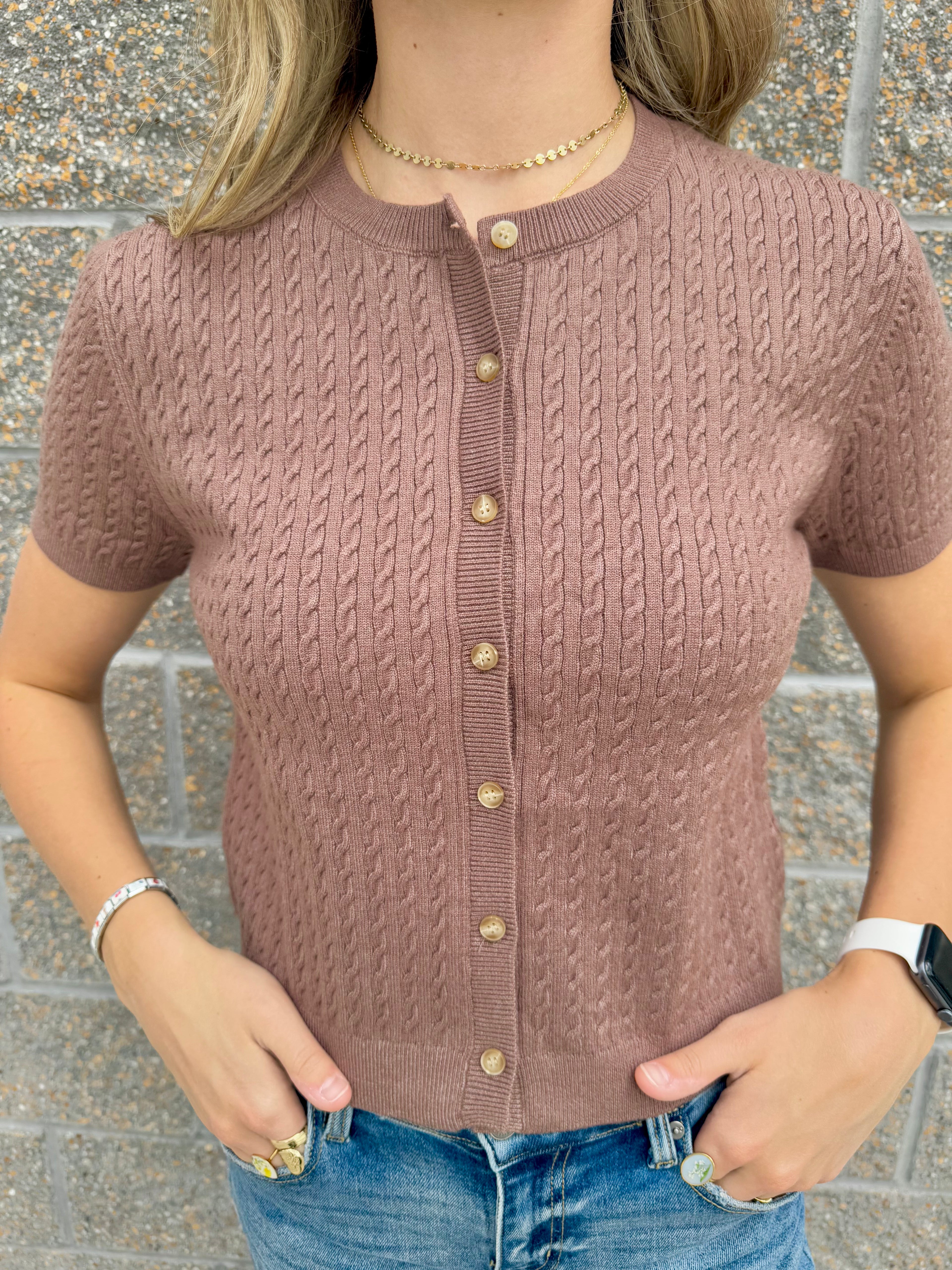 Rowan Cable Cardigan
