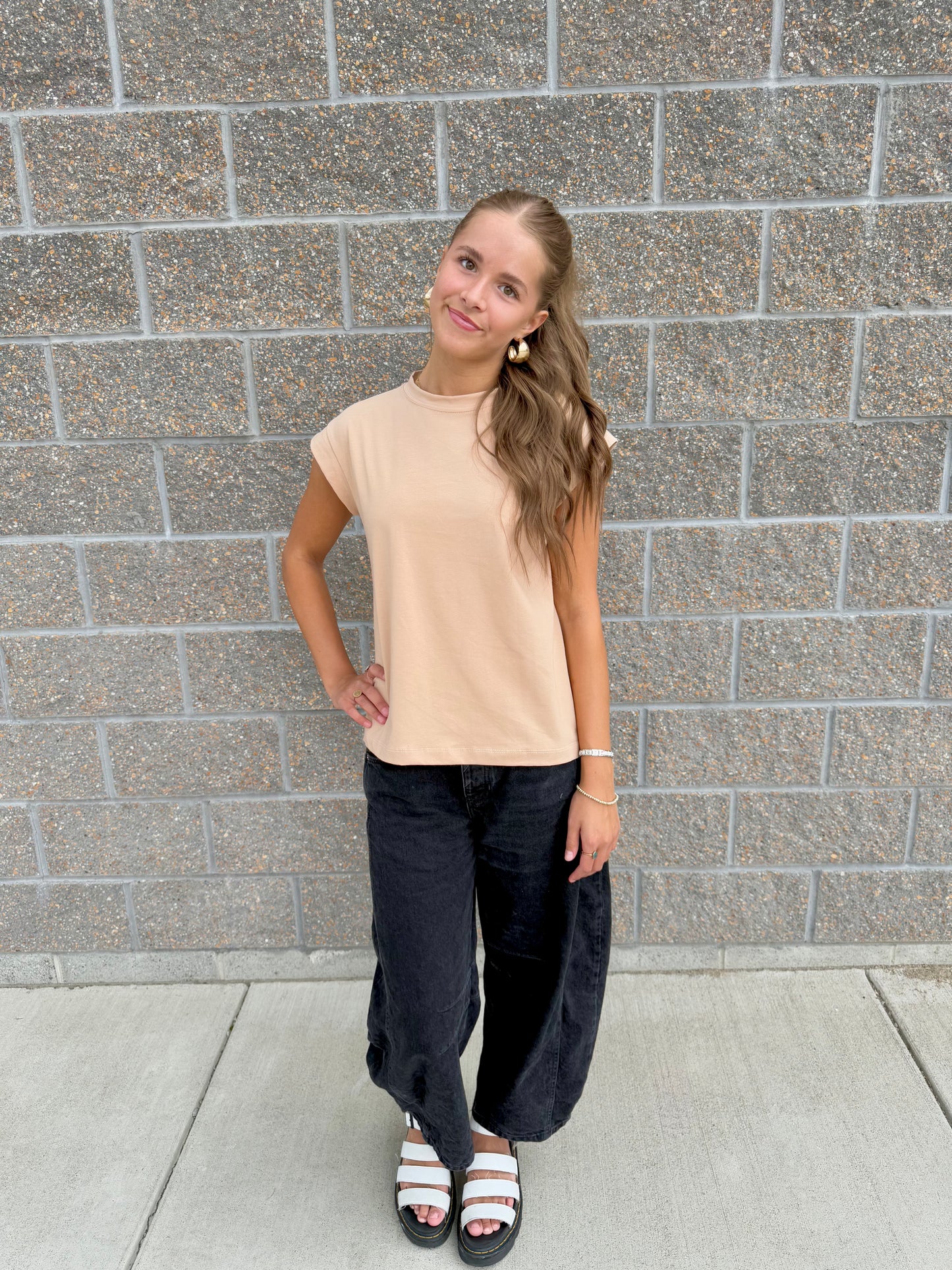 Easy Days Short Sleeve Top
