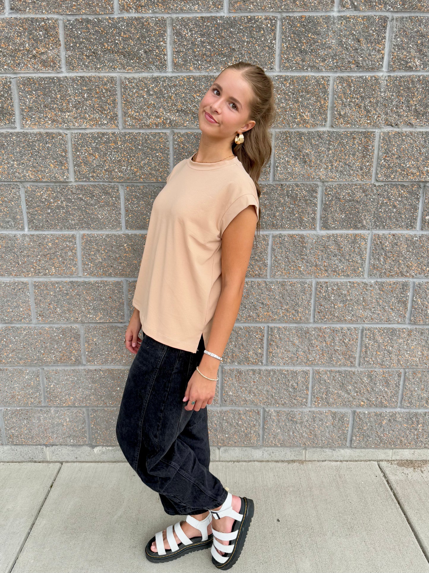 Easy Days Short Sleeve Top
