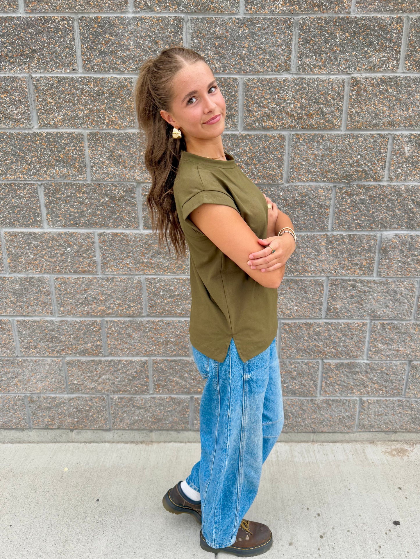 Easy Days Short Sleeve Top