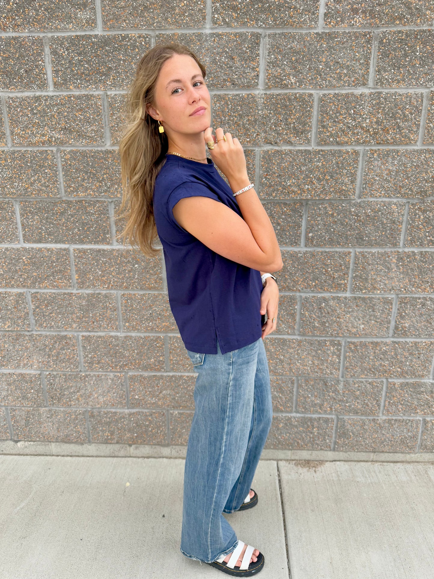 Easy Days Short Sleeve Top