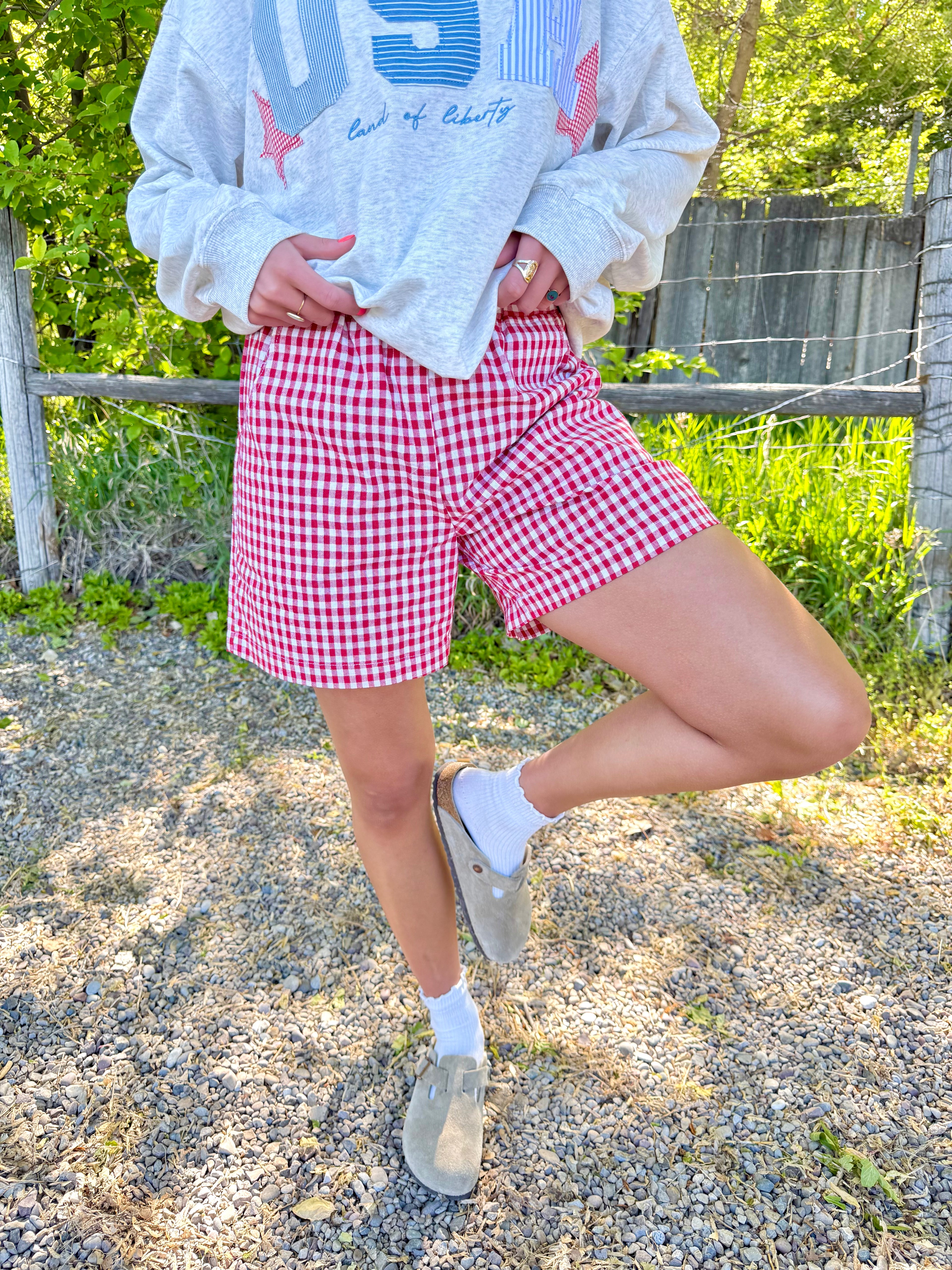 Brookie Gingham Shorts