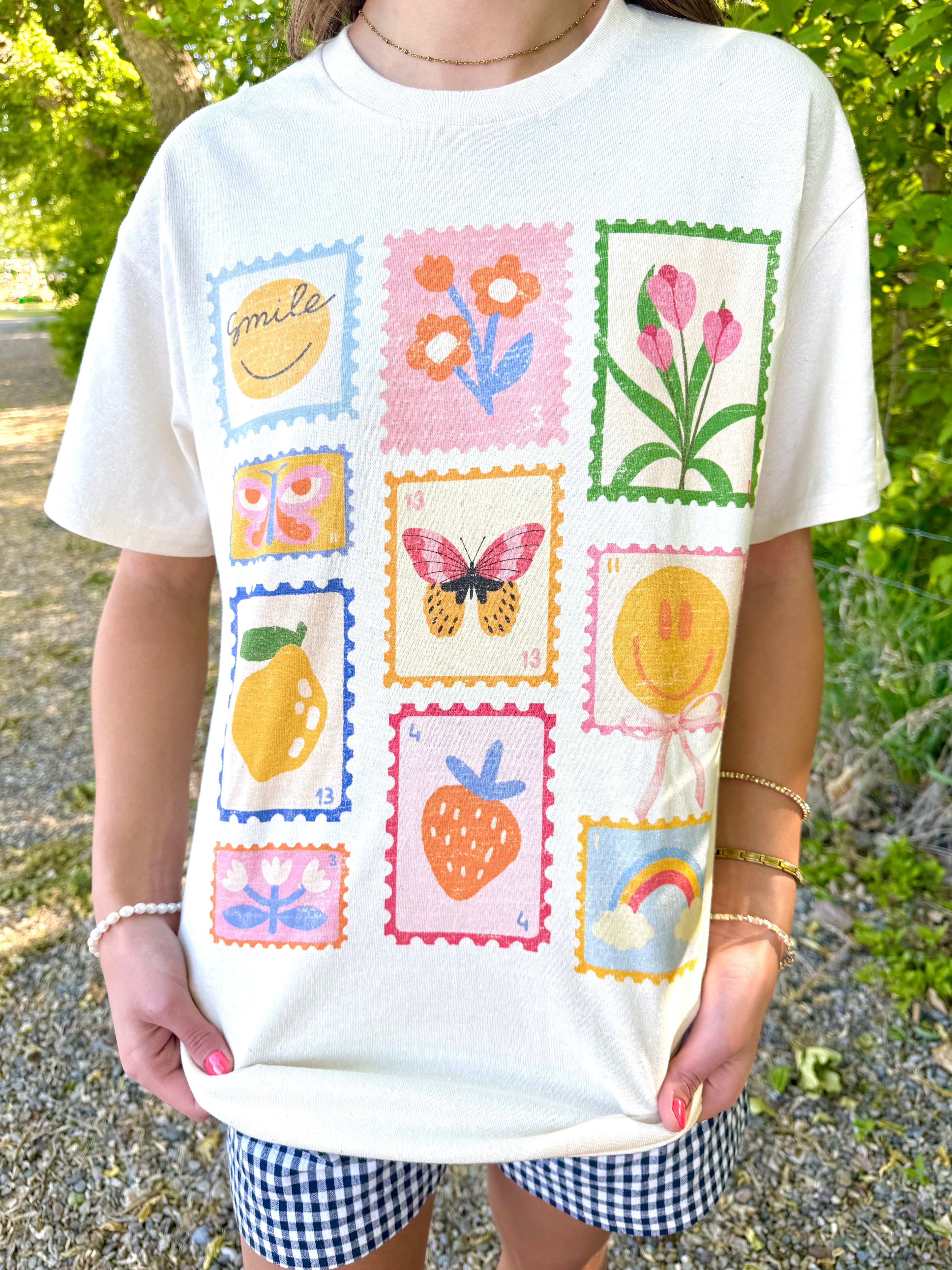 Good Vibes Stamps Tee