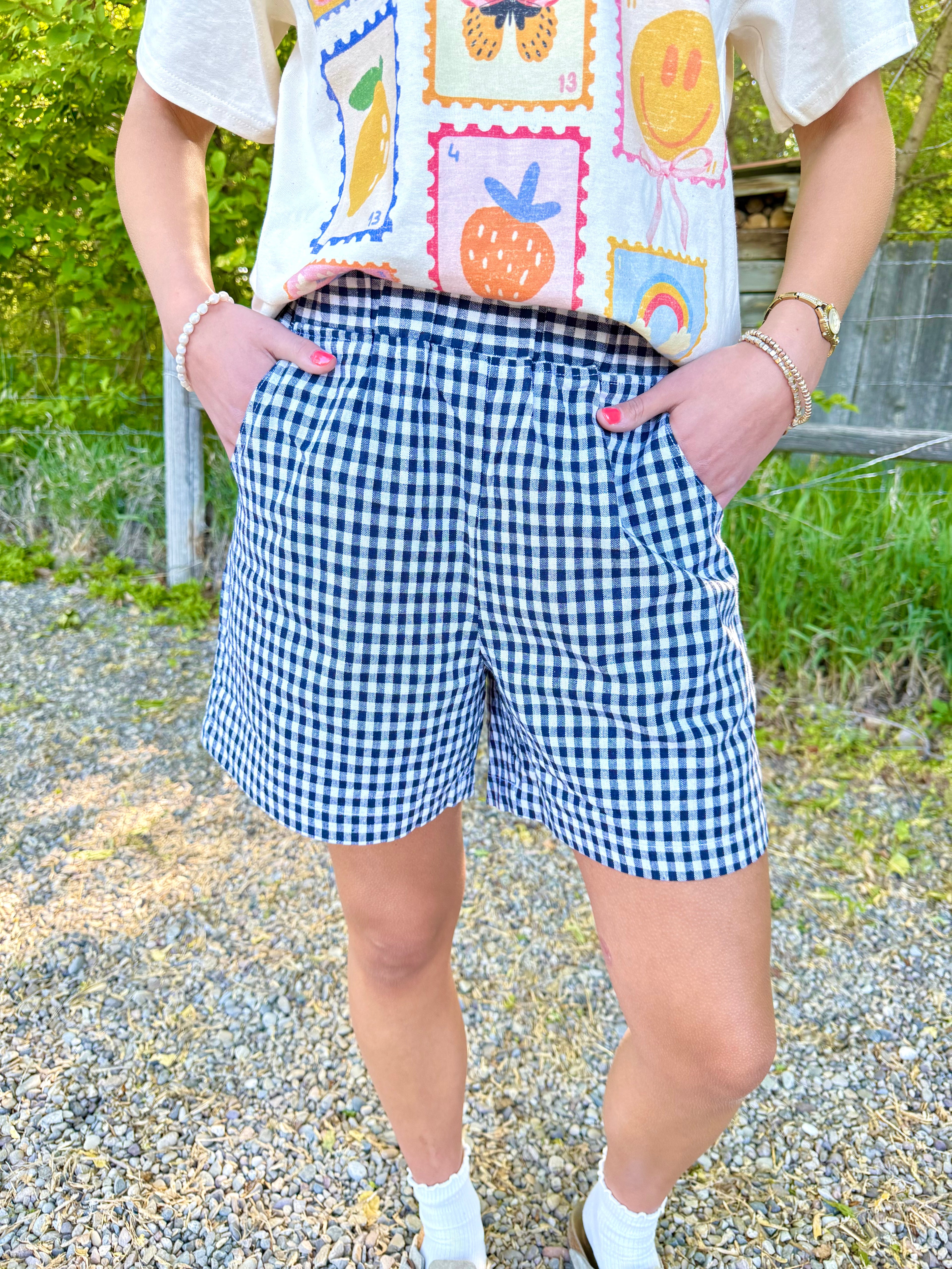 Brookie Gingham Shorts