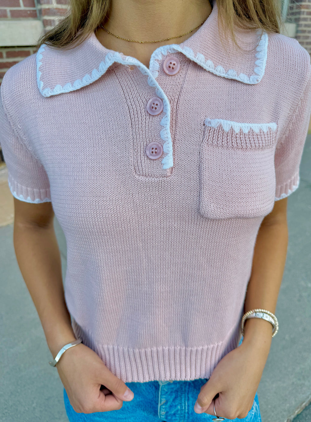 Talk Pretty Sweater Top