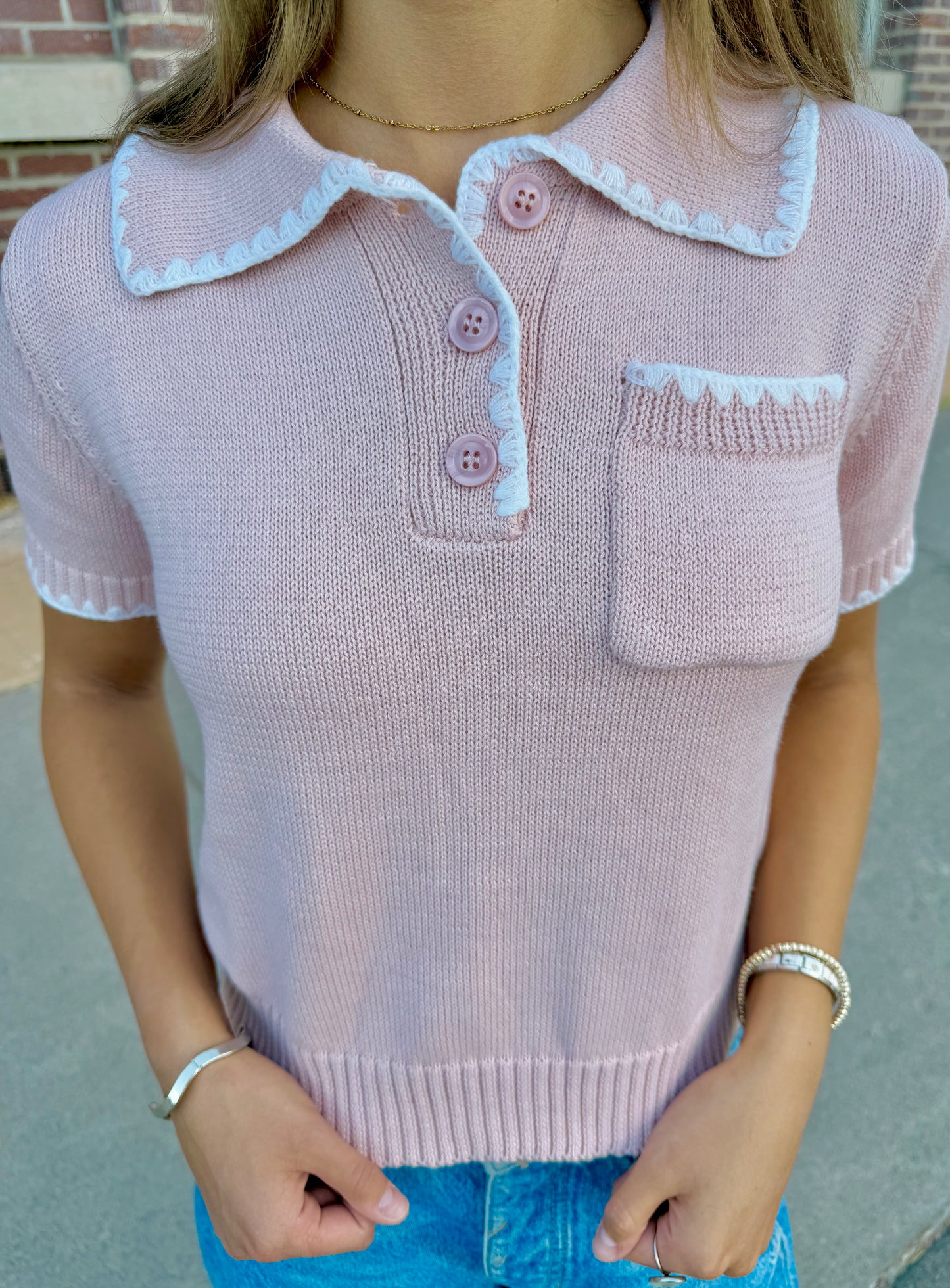 Talk Pretty Sweater Top