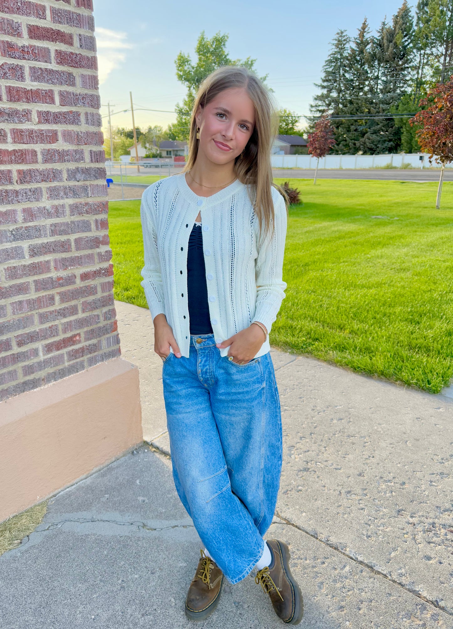 Zara Ivory Cardigan