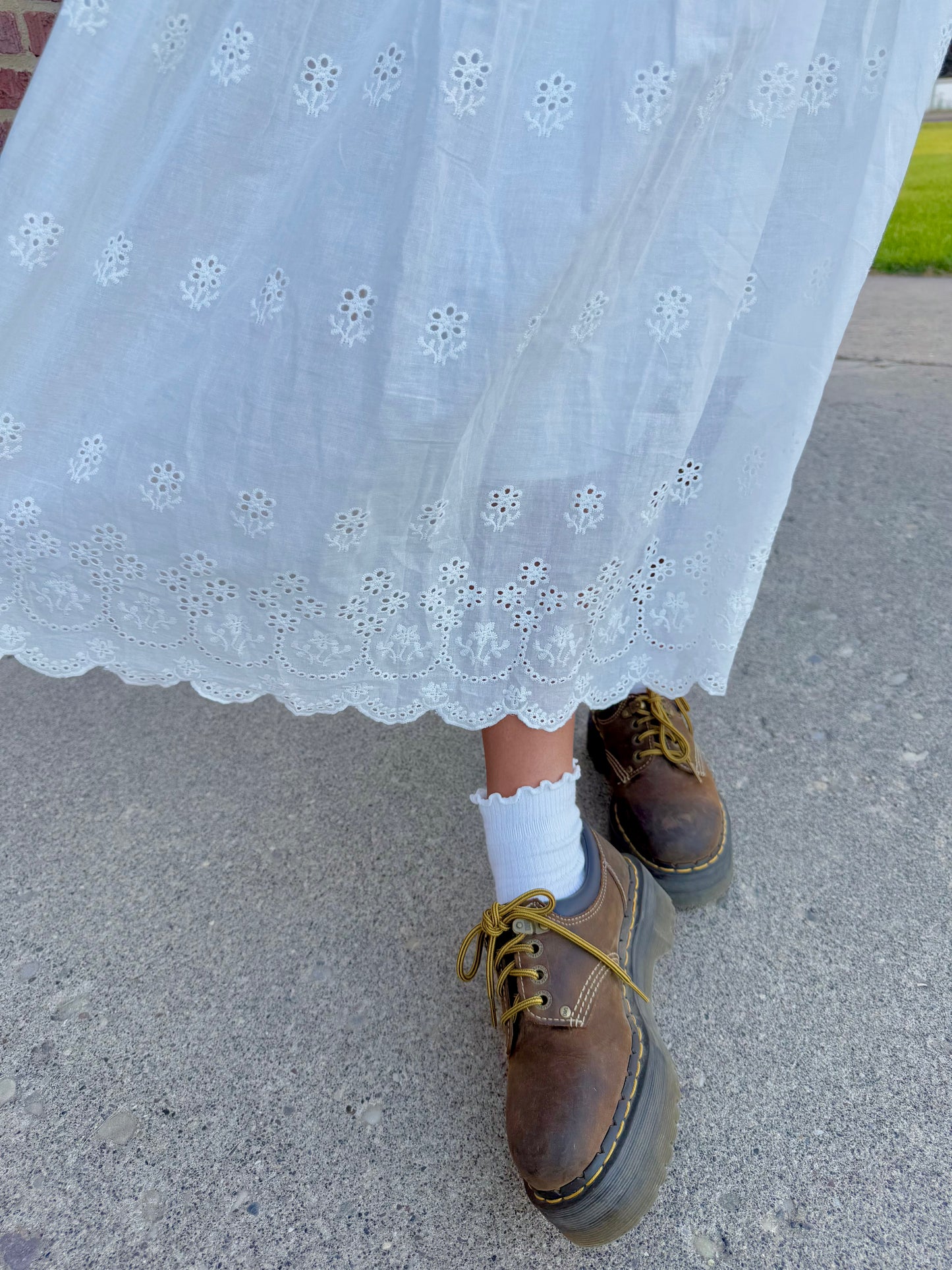 Nova White Skirt