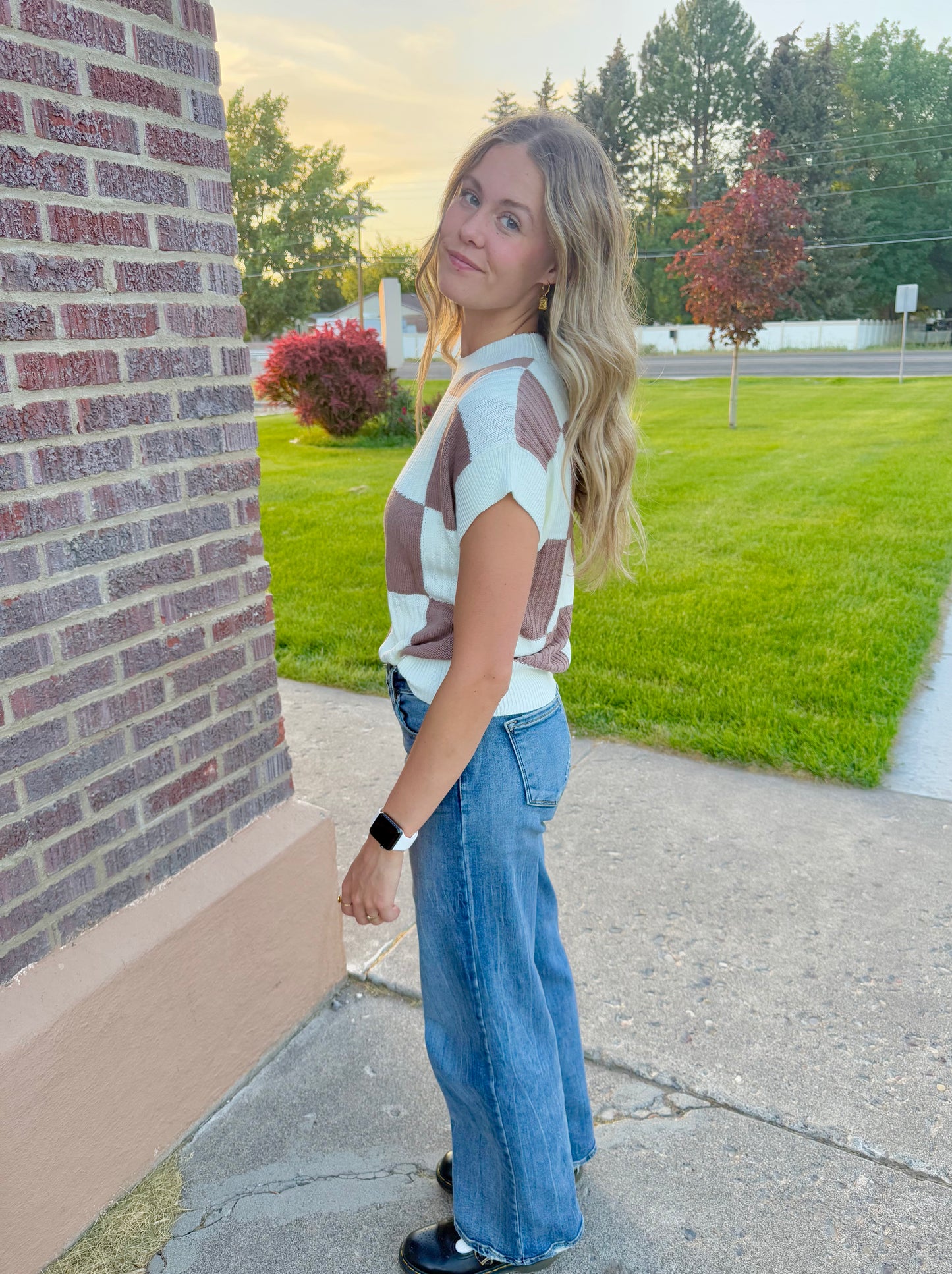 Nellie Color Block Top
