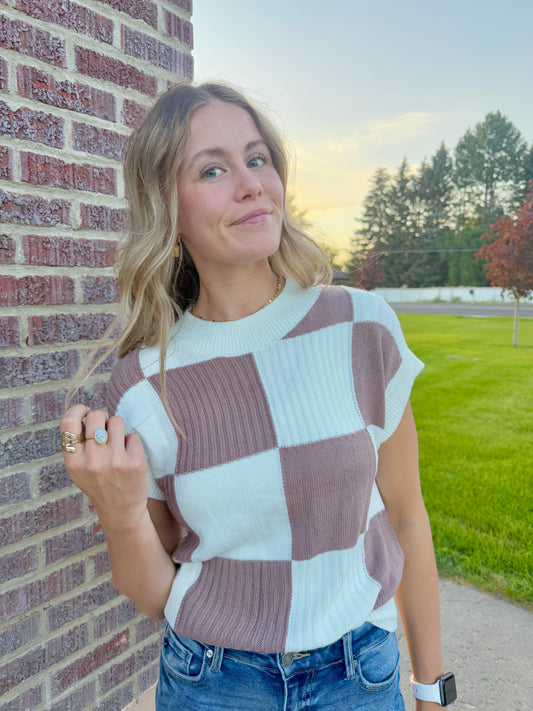 Nellie Color Block Top