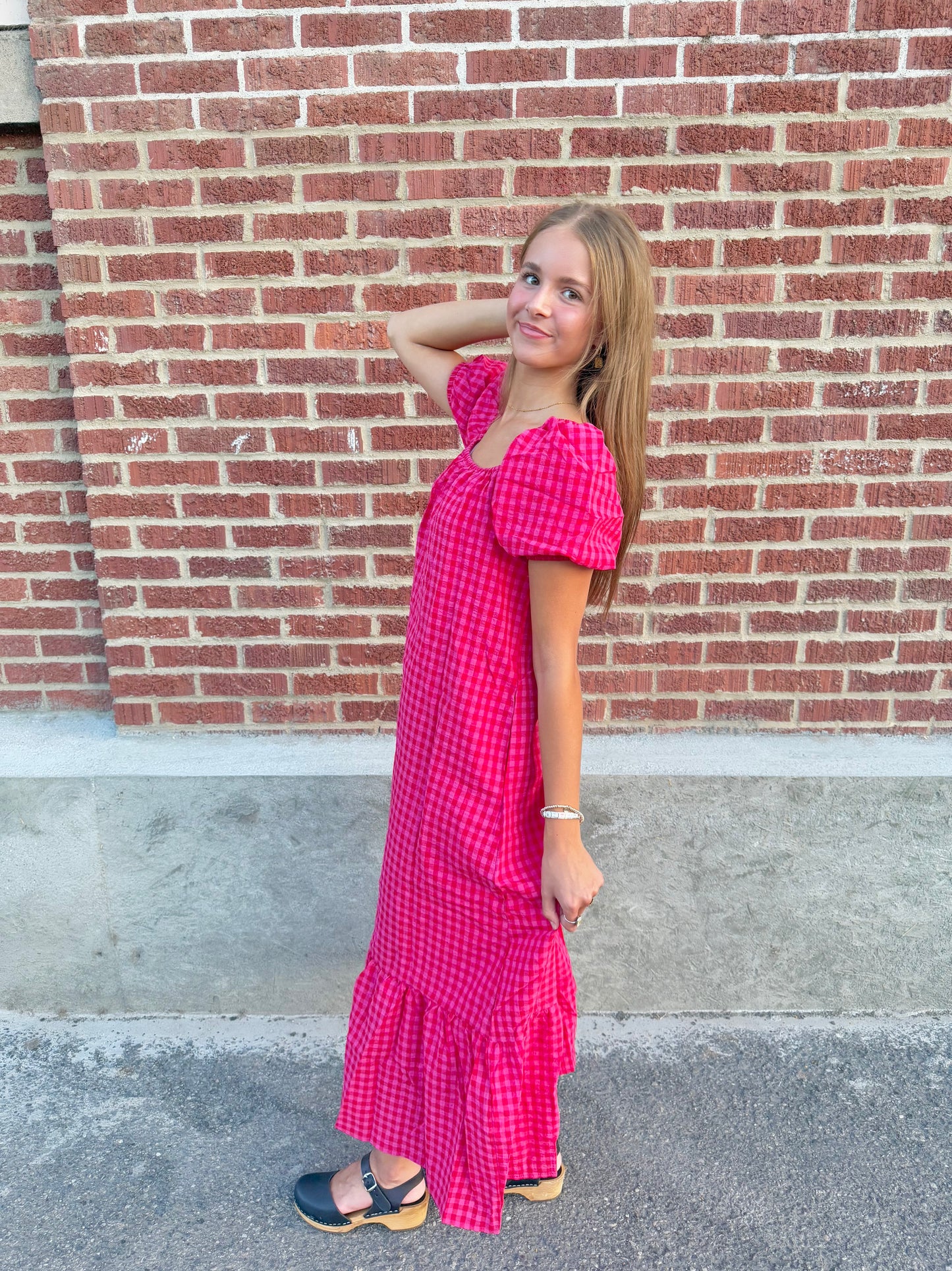 Winnie Gingham Dress