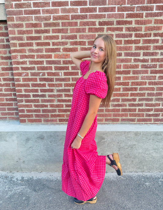 Winnie Gingham Dress