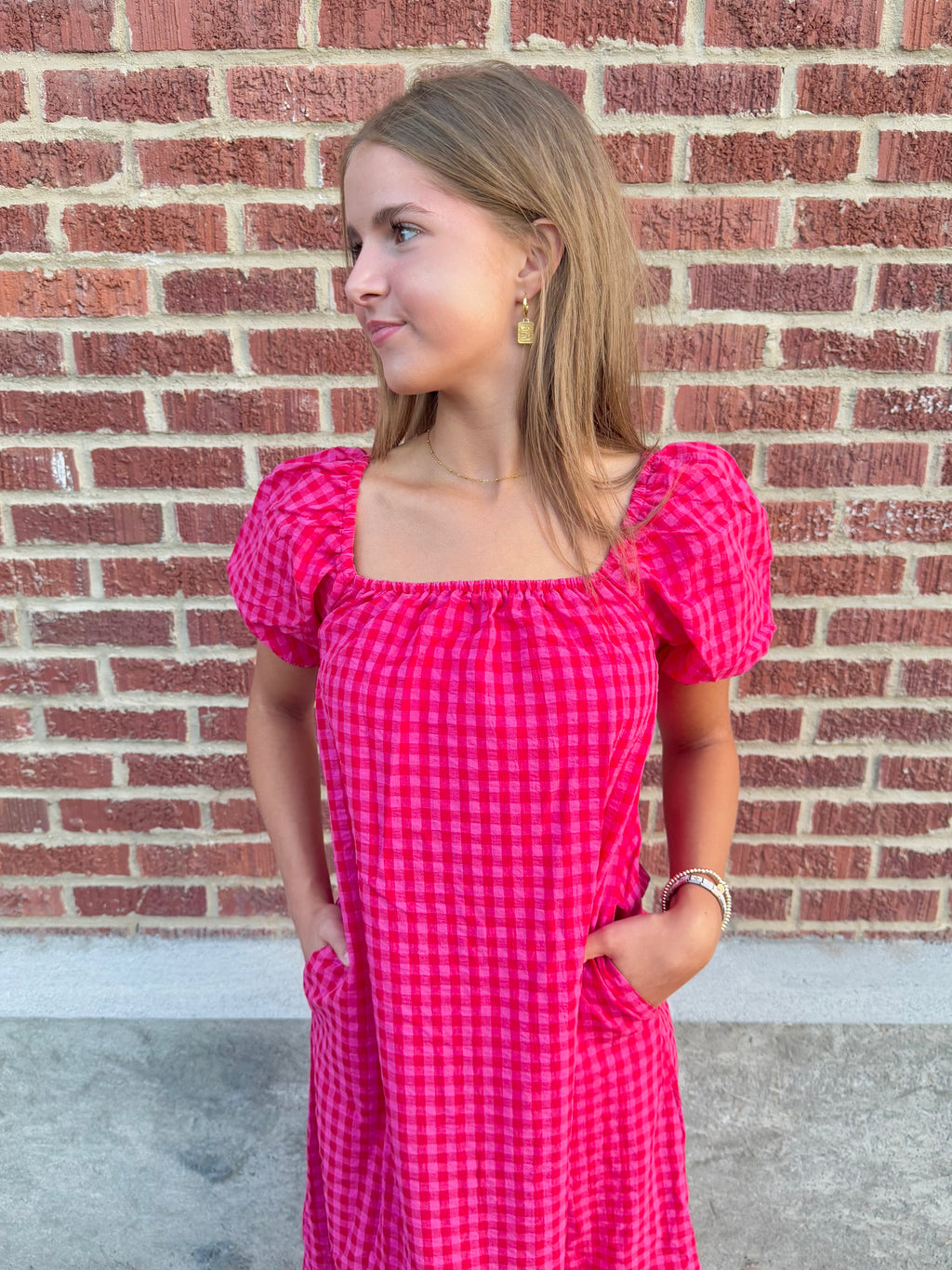 Winnie Gingham Dress