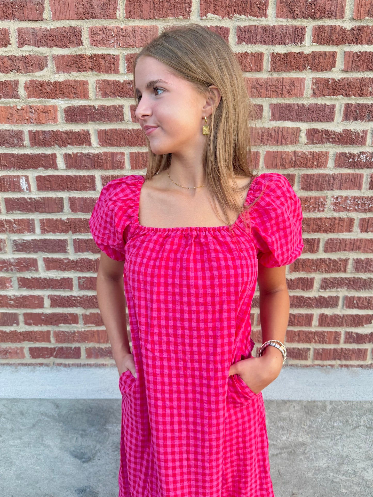 Winnie Gingham Dress