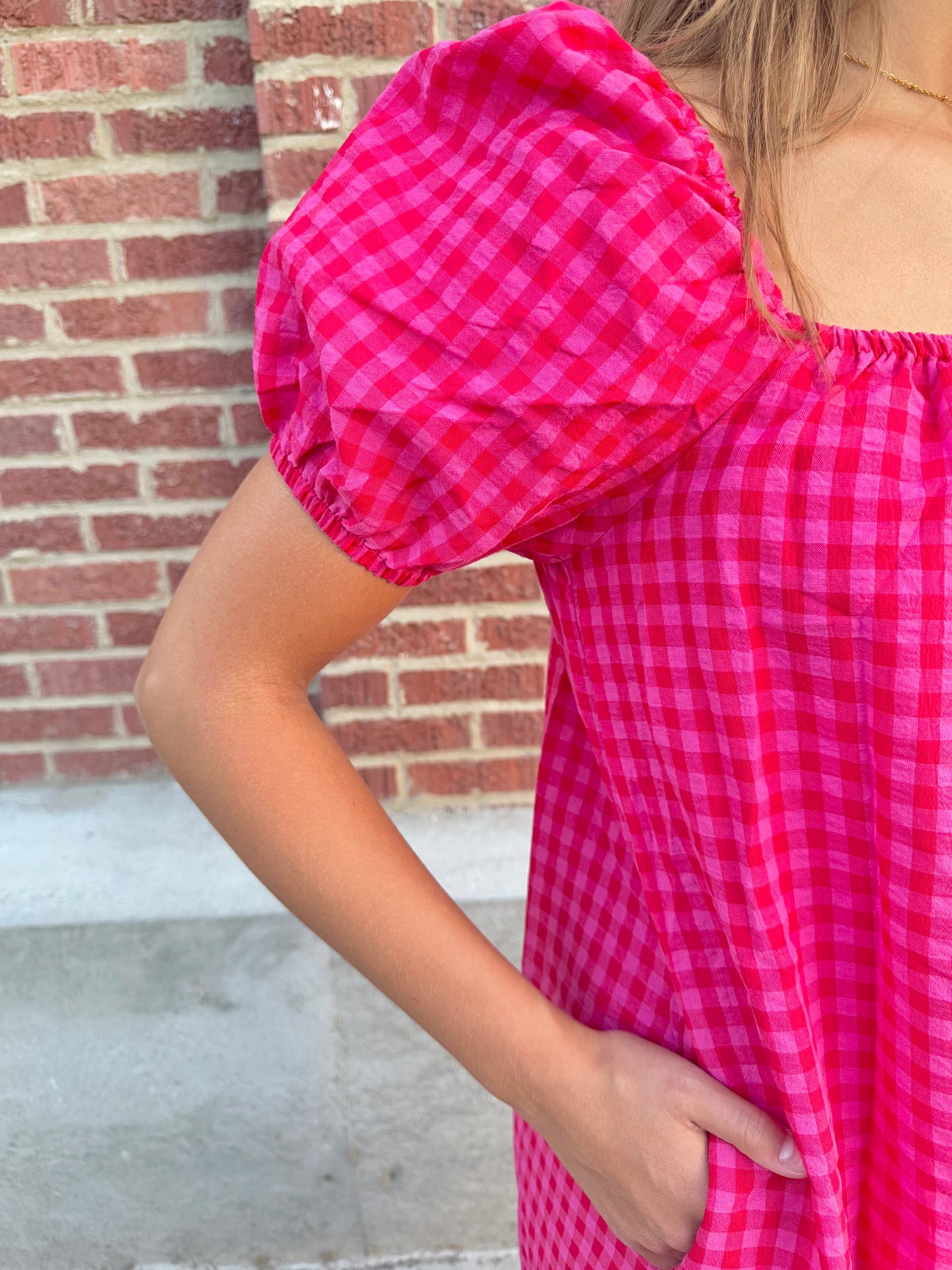 Winnie Gingham Dress