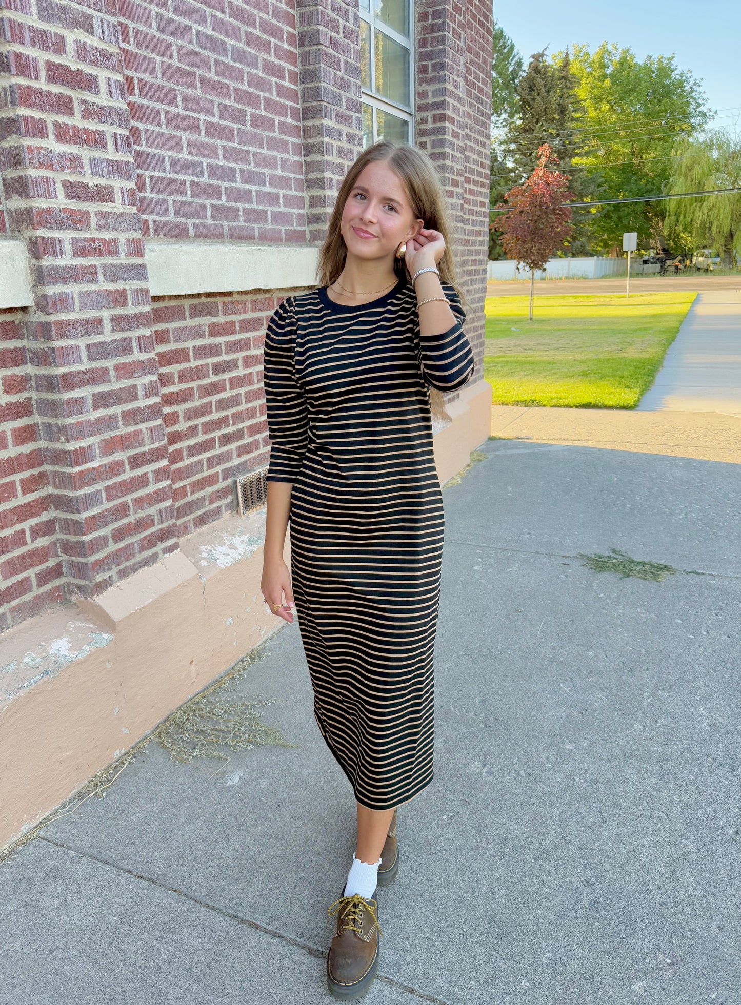 Concord Striped Dress
