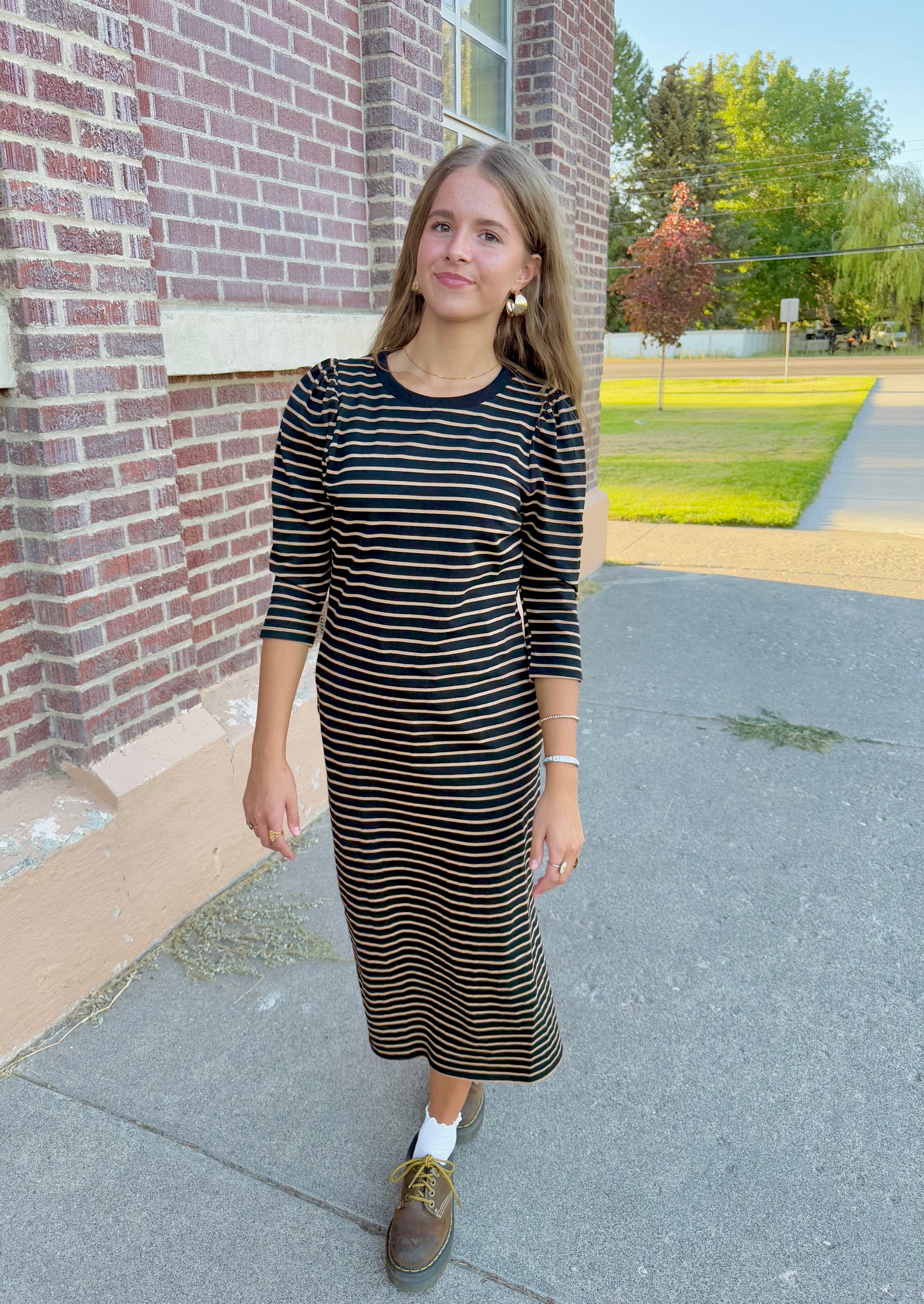 Concord Striped Dress
