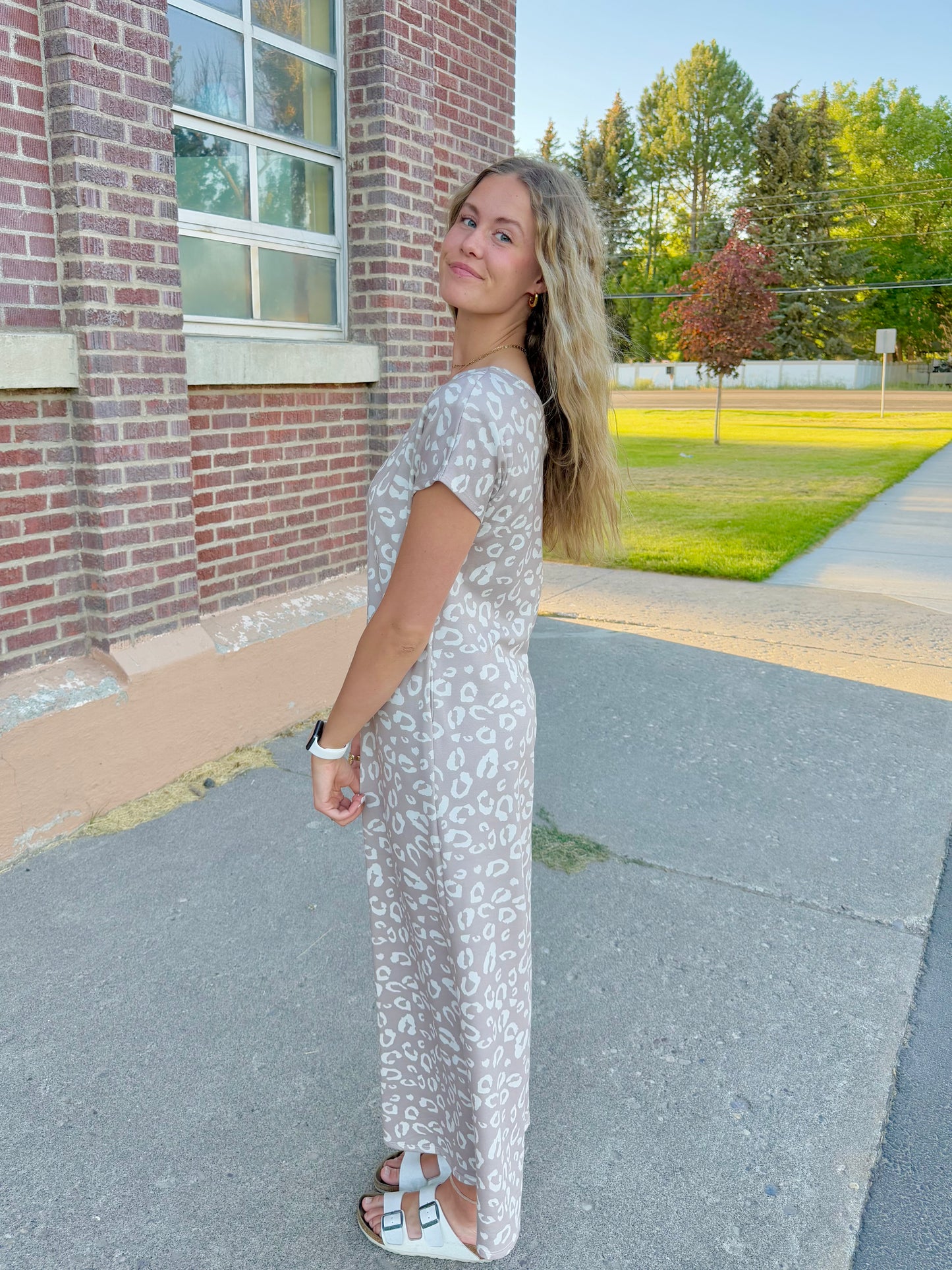 Amira Leopard Jumpsuit