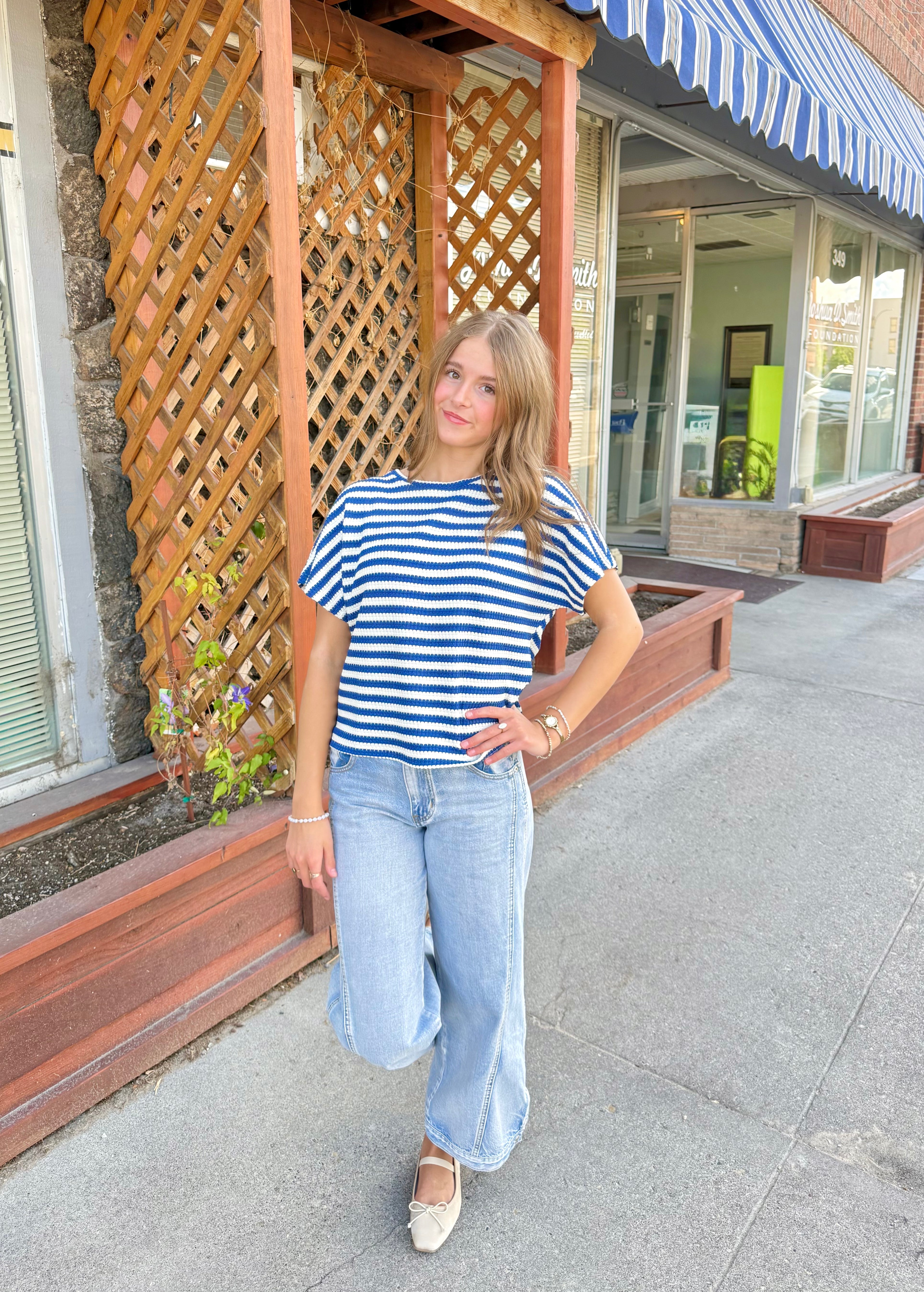 Harbor Striped Top