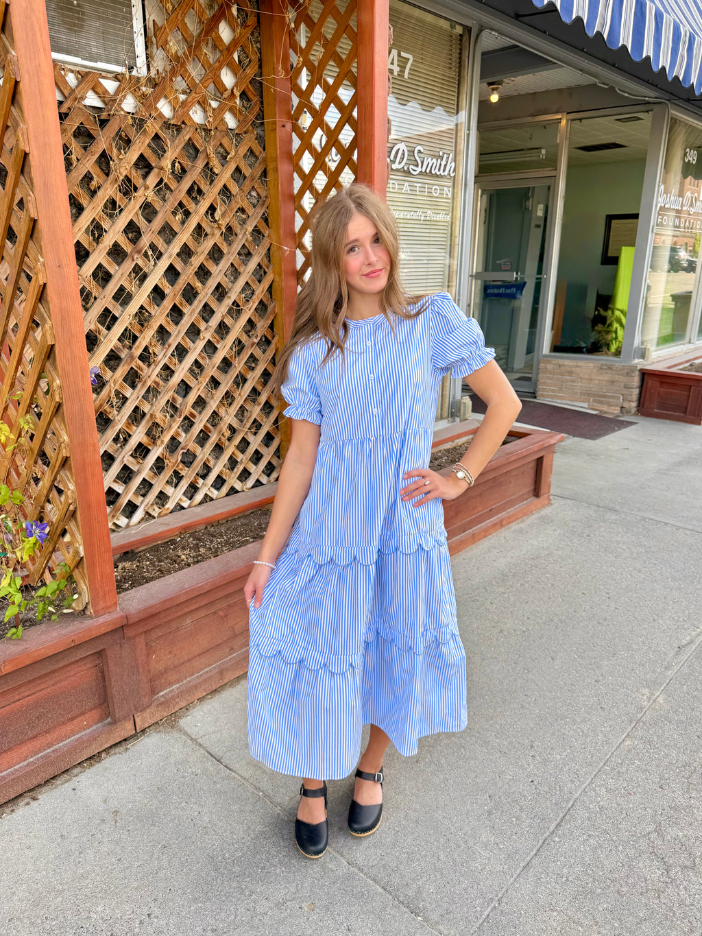Soft Breeze Midi Dress