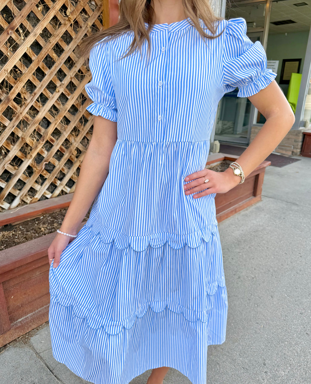 Soft Breeze Midi Dress