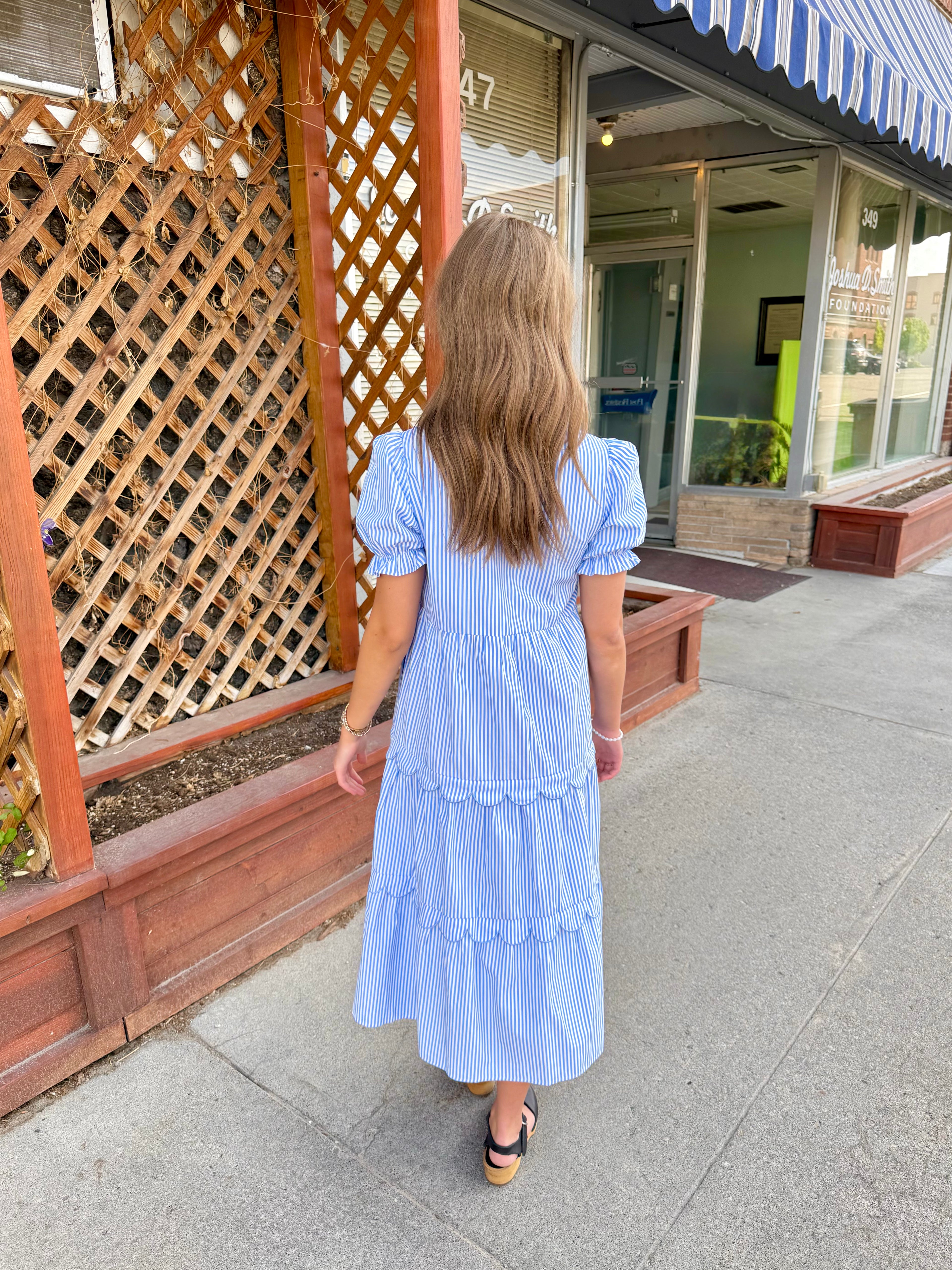 Soft Breeze Midi Dress