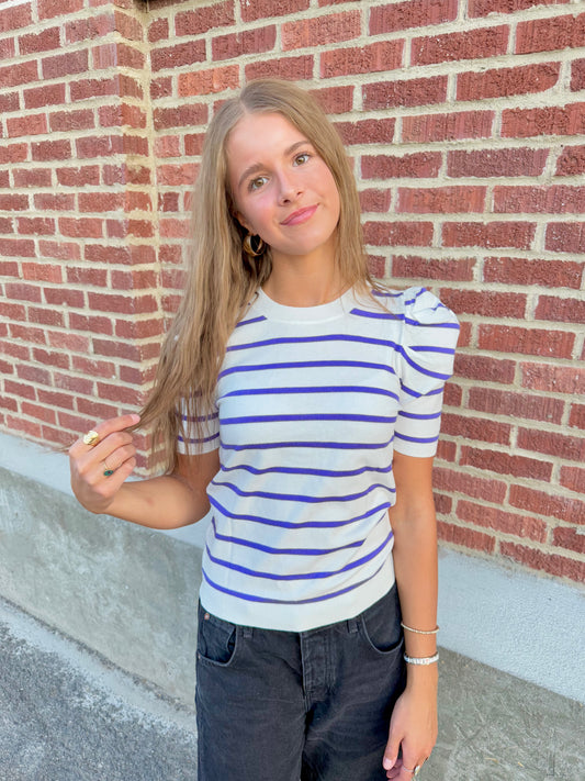 Shaylee Striped Top