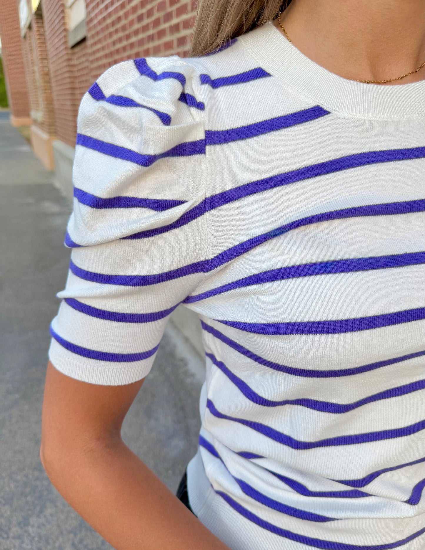 Shaylee Striped Top