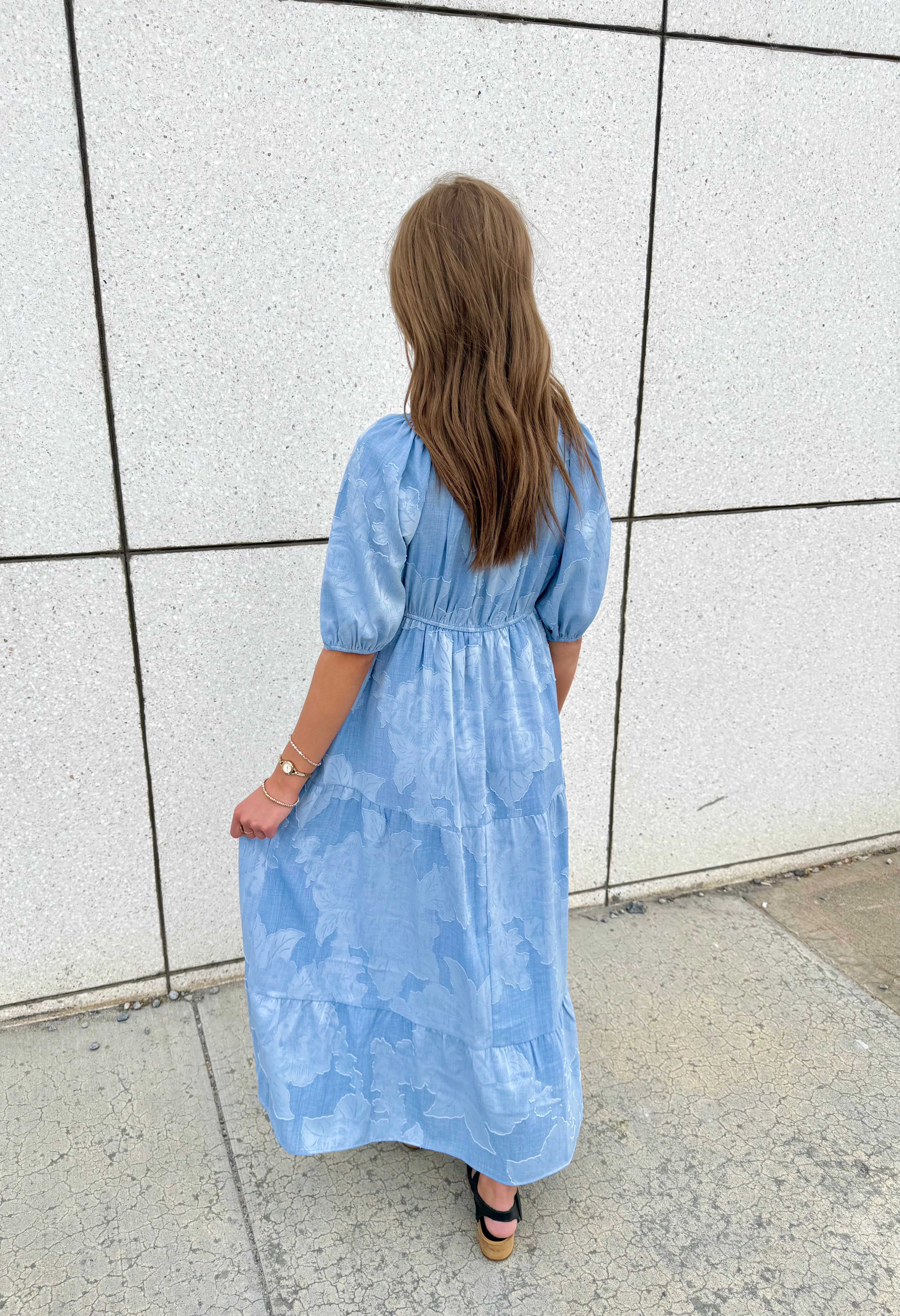 On Cloud Nine Maxi Dress