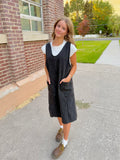 Maelynn Overall Denim Dress